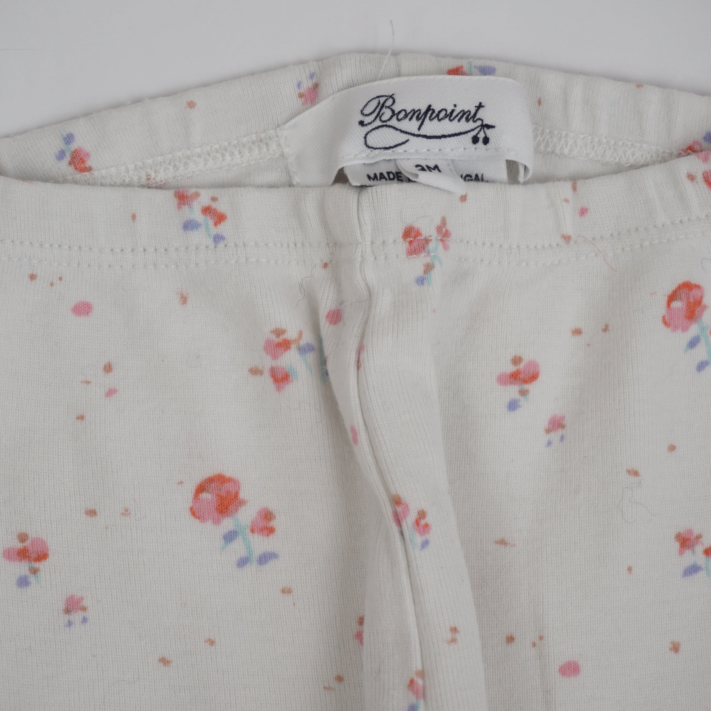 Legging Blanc - 3 mois