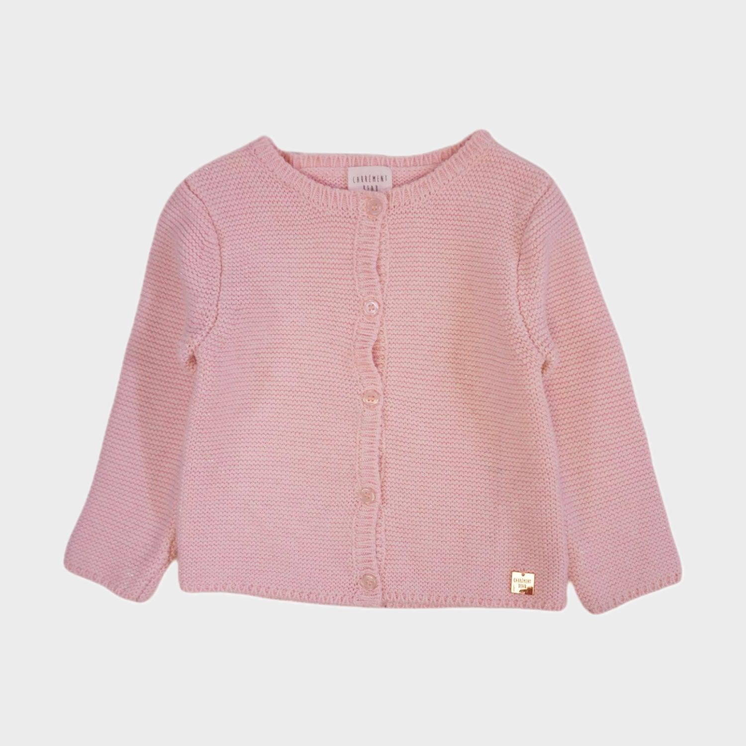 Gilet Rose - 12 mois