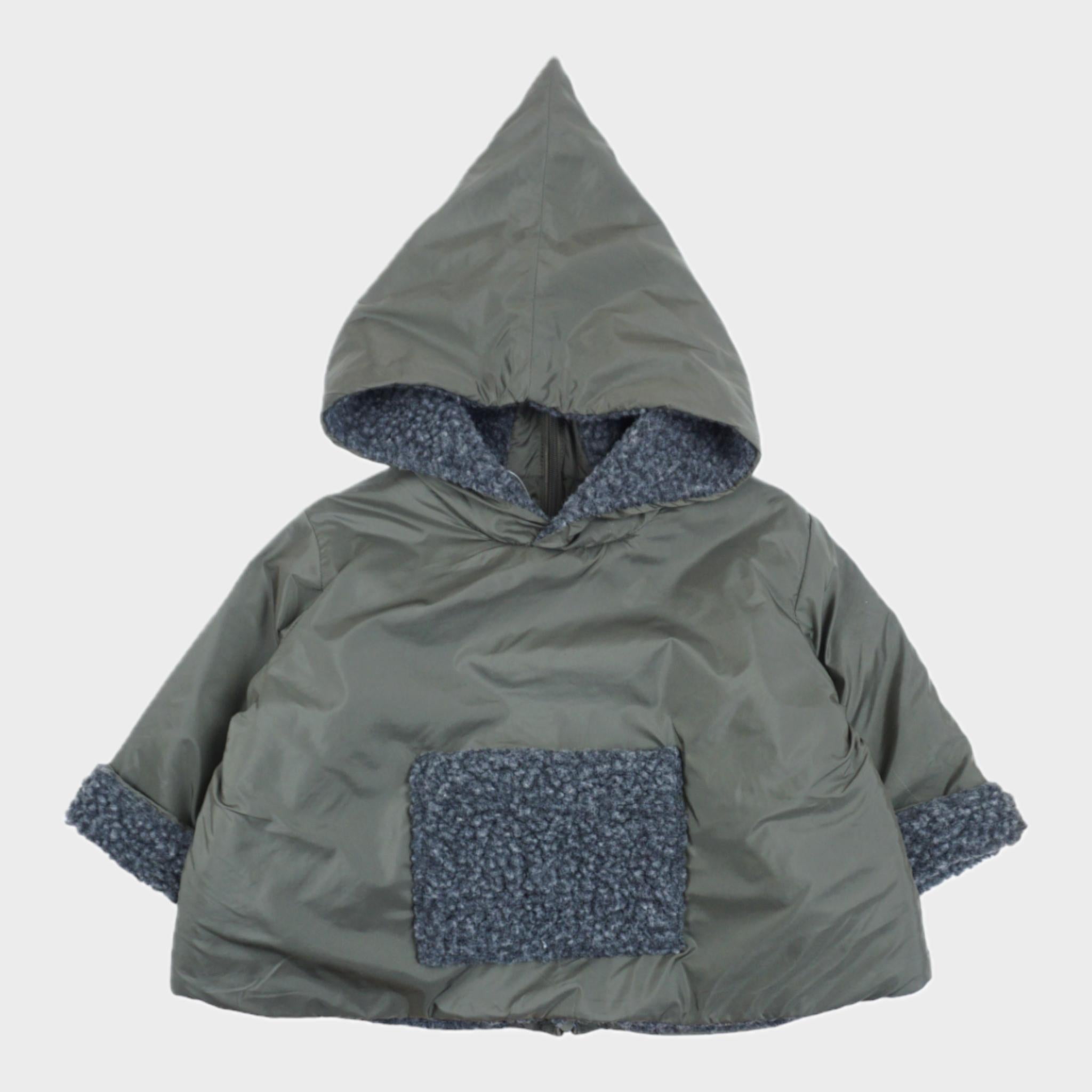 Burnou Kaki - 6 mois