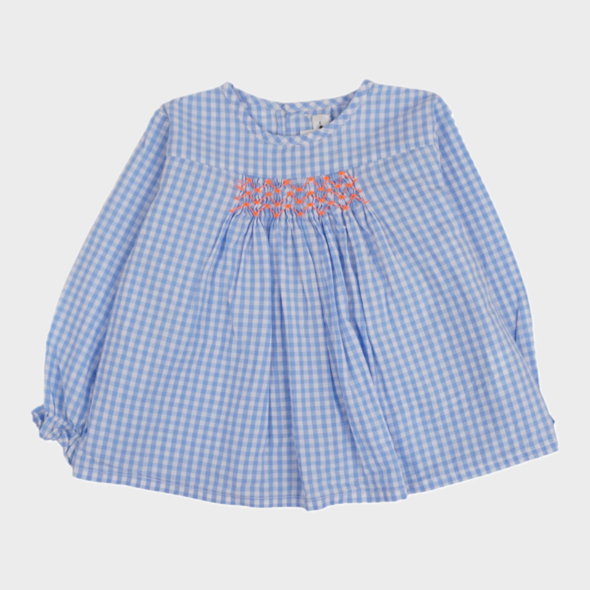 Blouse Bleu - 12 mois