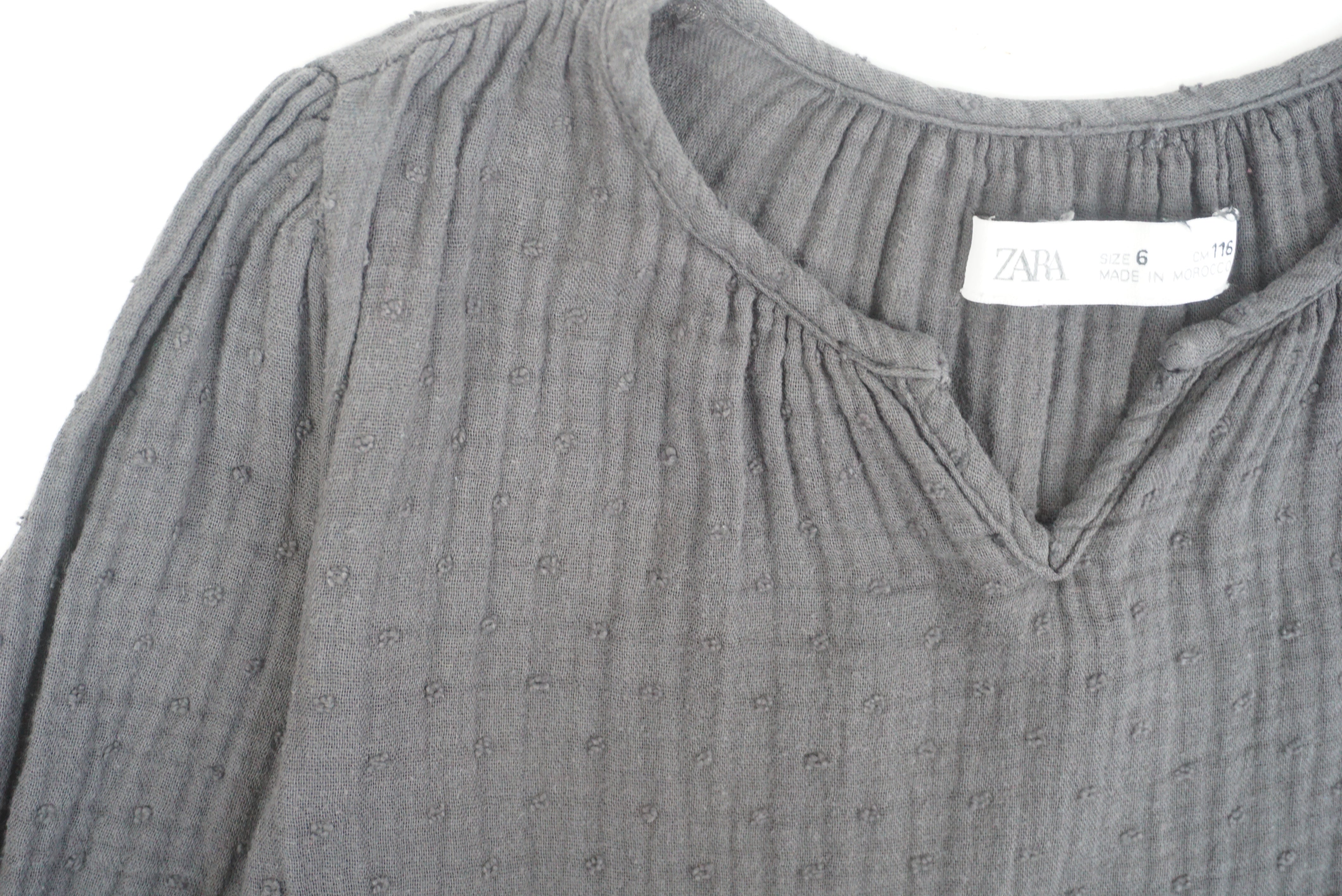 Robe Gris - 6 ans