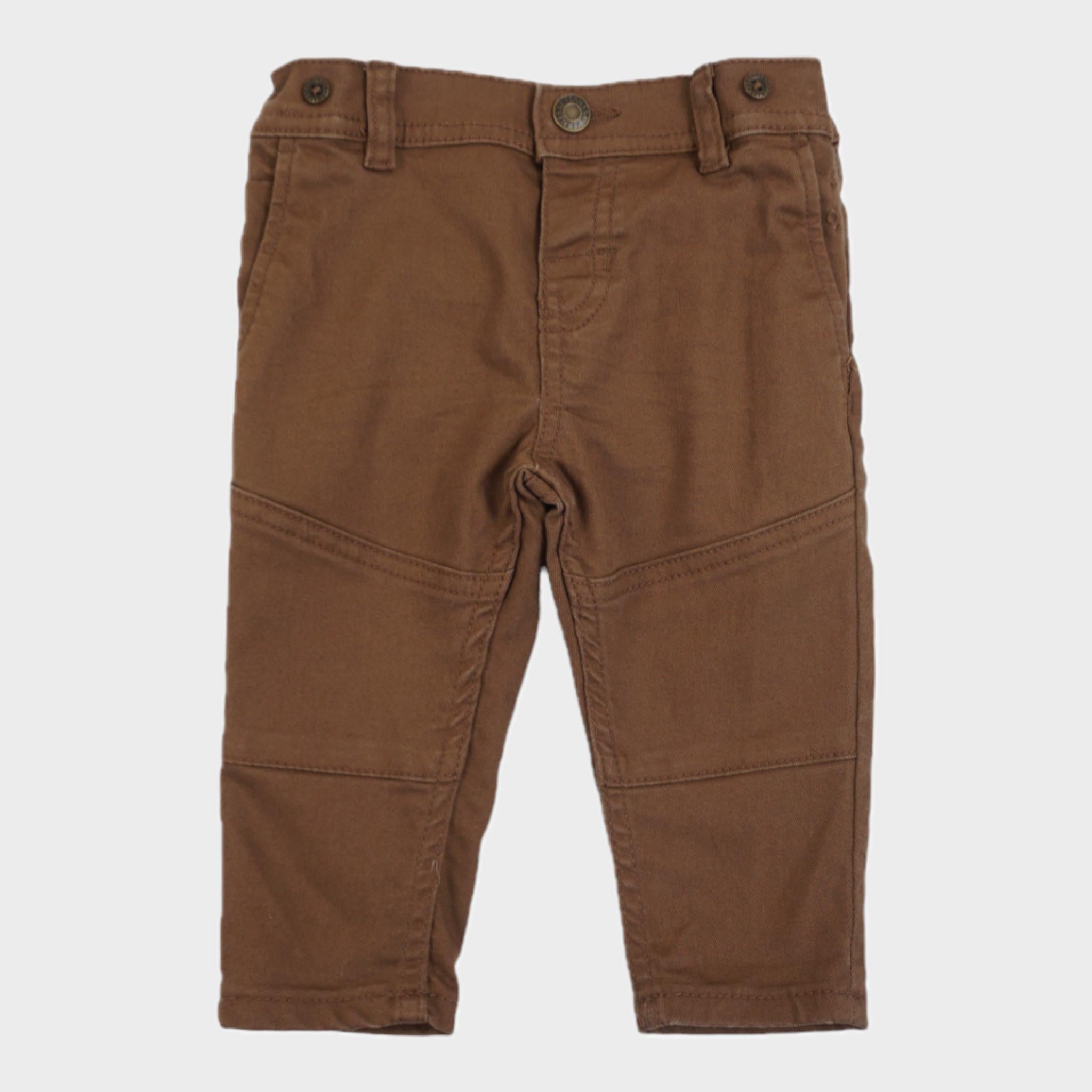 Pantalon Marron - 6/9 mois