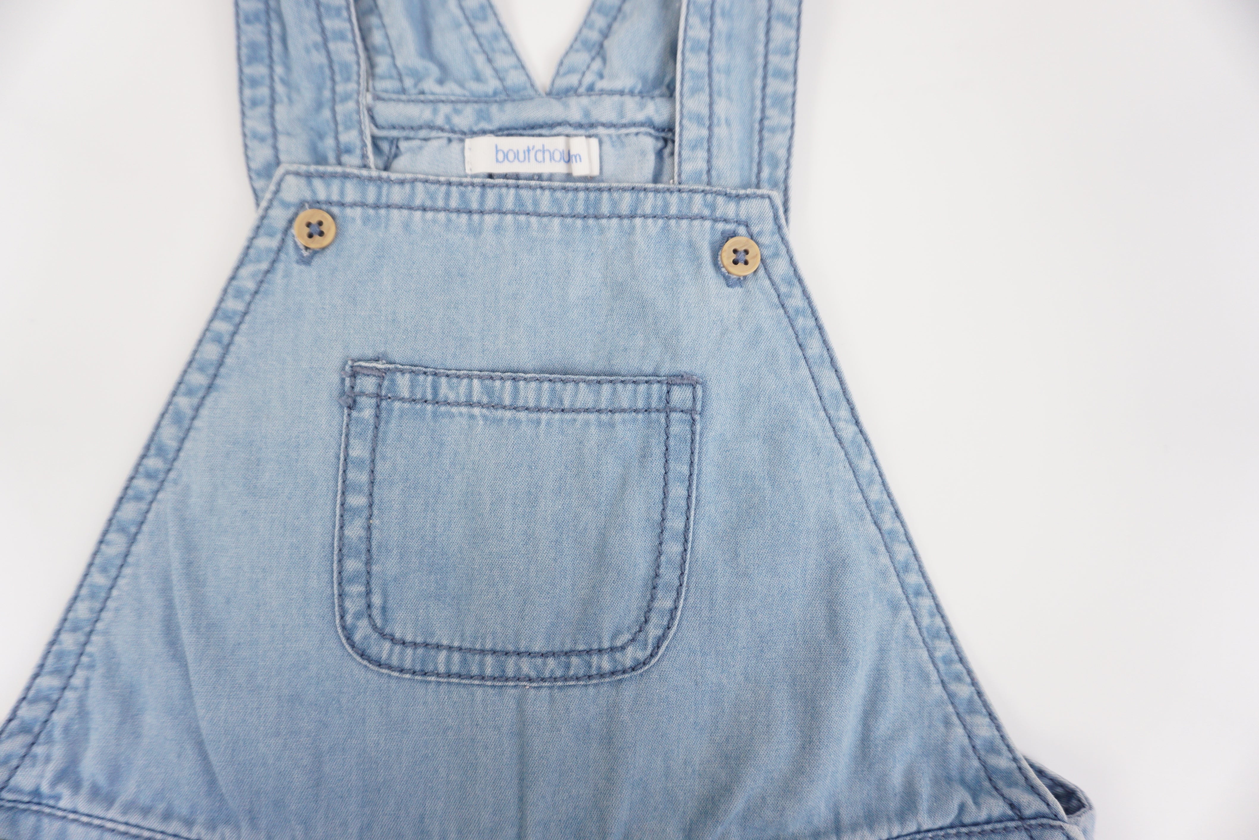 Salopette Bleu - 12 mois