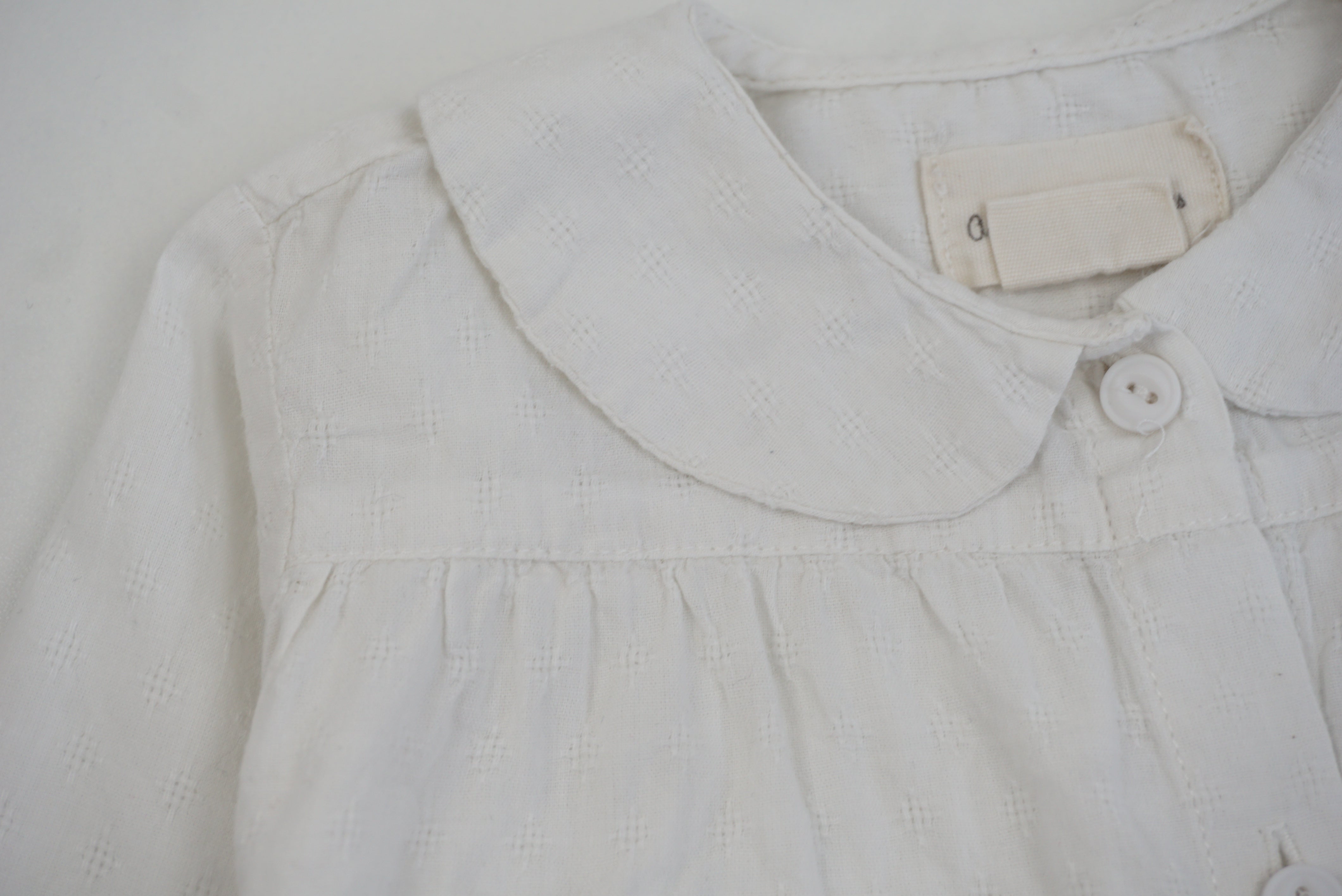Blouse Blanc - 12 mois