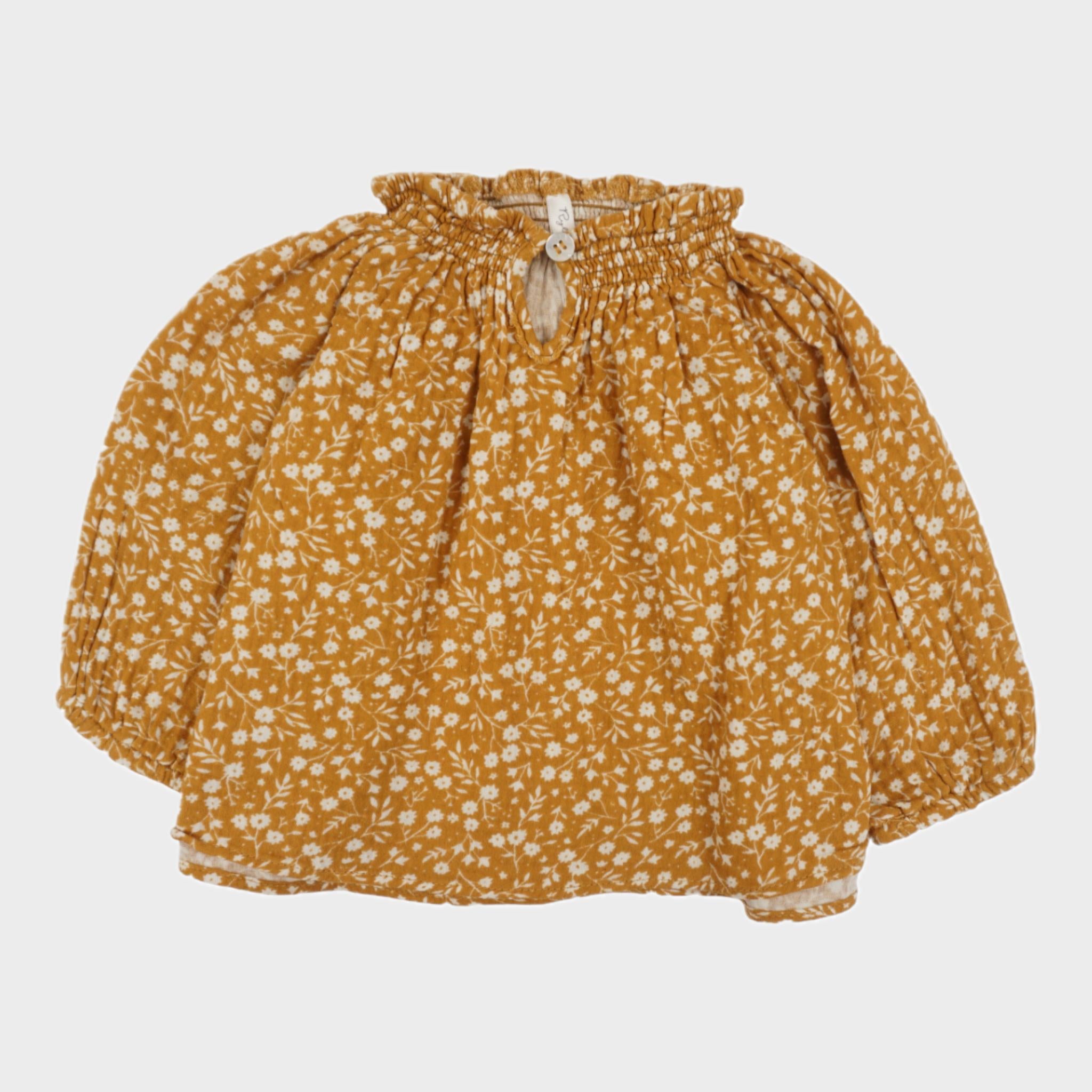 Blouse Ocre - 12/18 mois