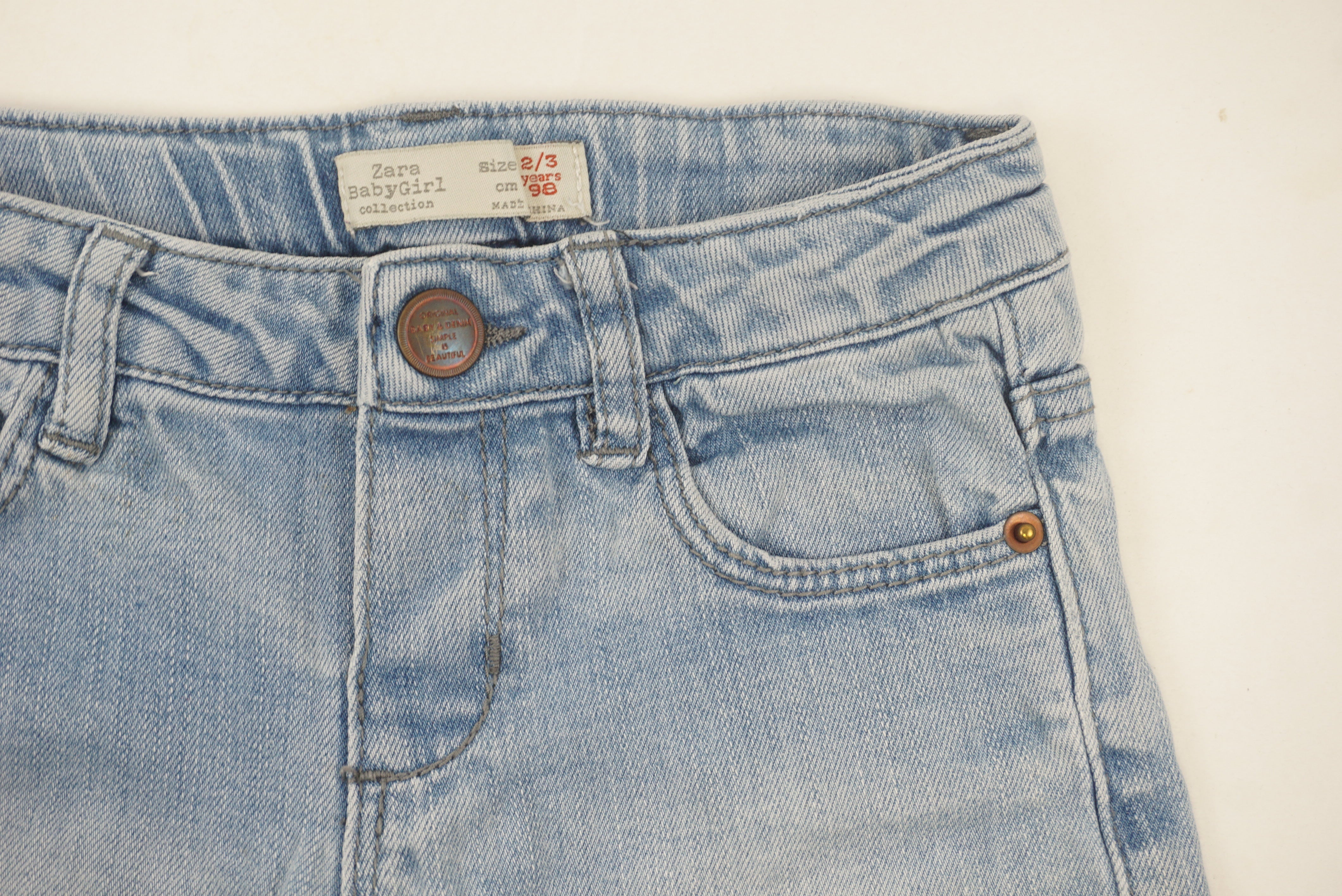 Short Bleu - 2/3 ans