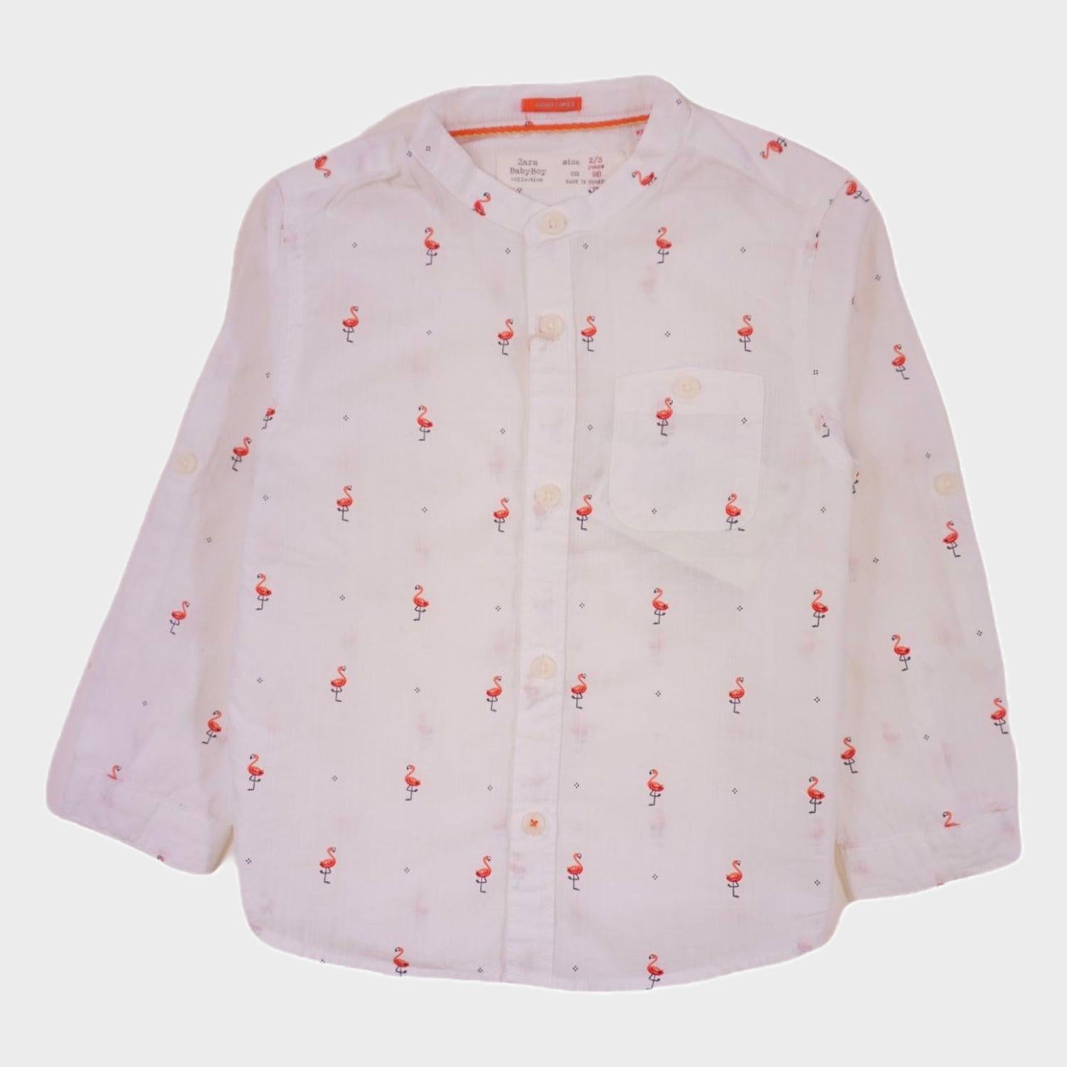 Chemise Blanc - 2/3 ans