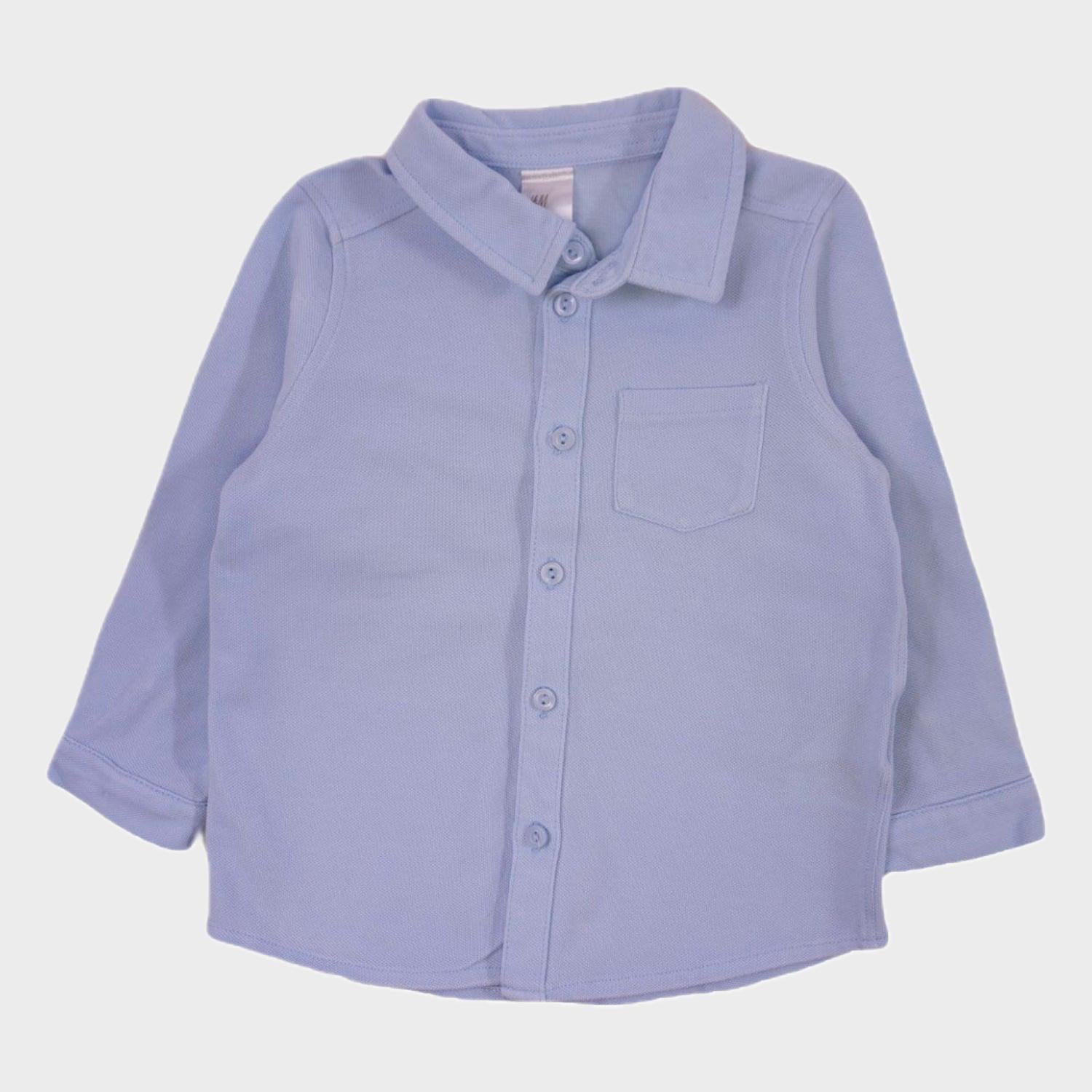 Chemise Bleu - 18 mois