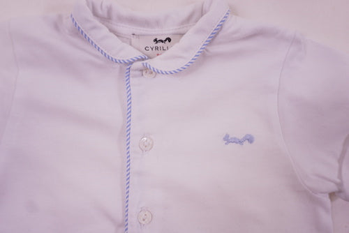 Chemise Blanc - 6 mois