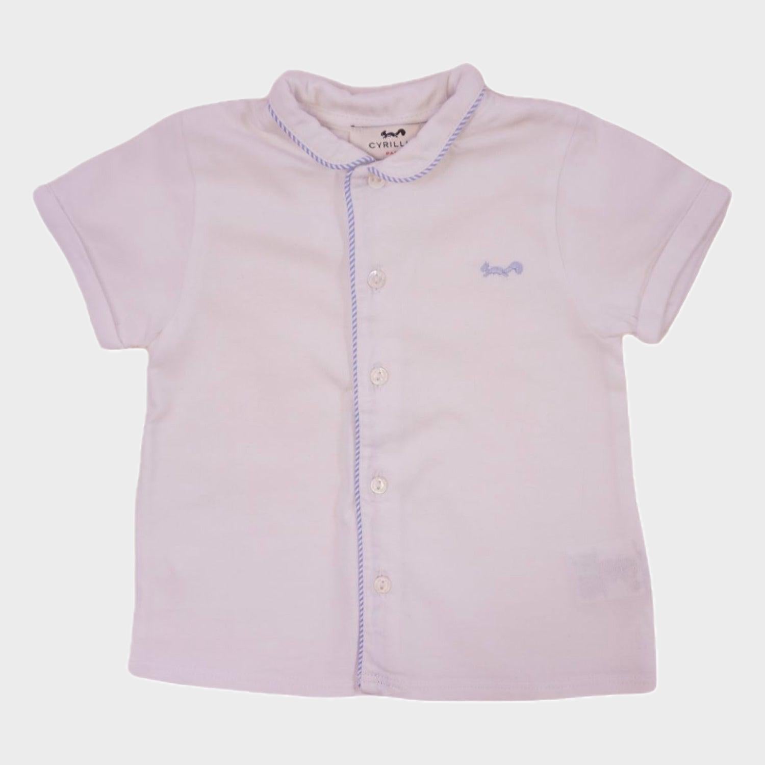 Chemise Blanc - 6 mois