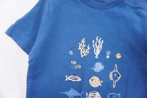 T-shirt Bleu - 6 mois