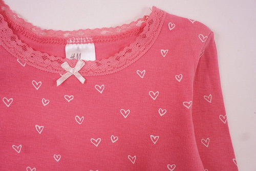 T-shirt Rose - 9/12 mois