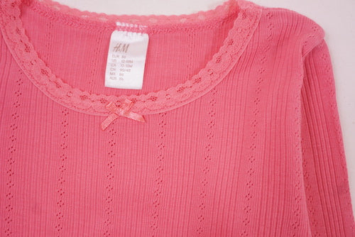 T-shirt Rose - 12/18 mois