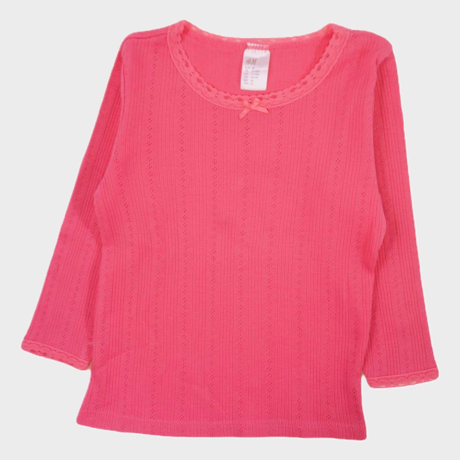 T-shirt Rose - 12/18 mois