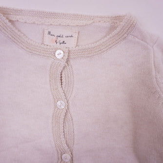 Gilet Beige - 6 mois
