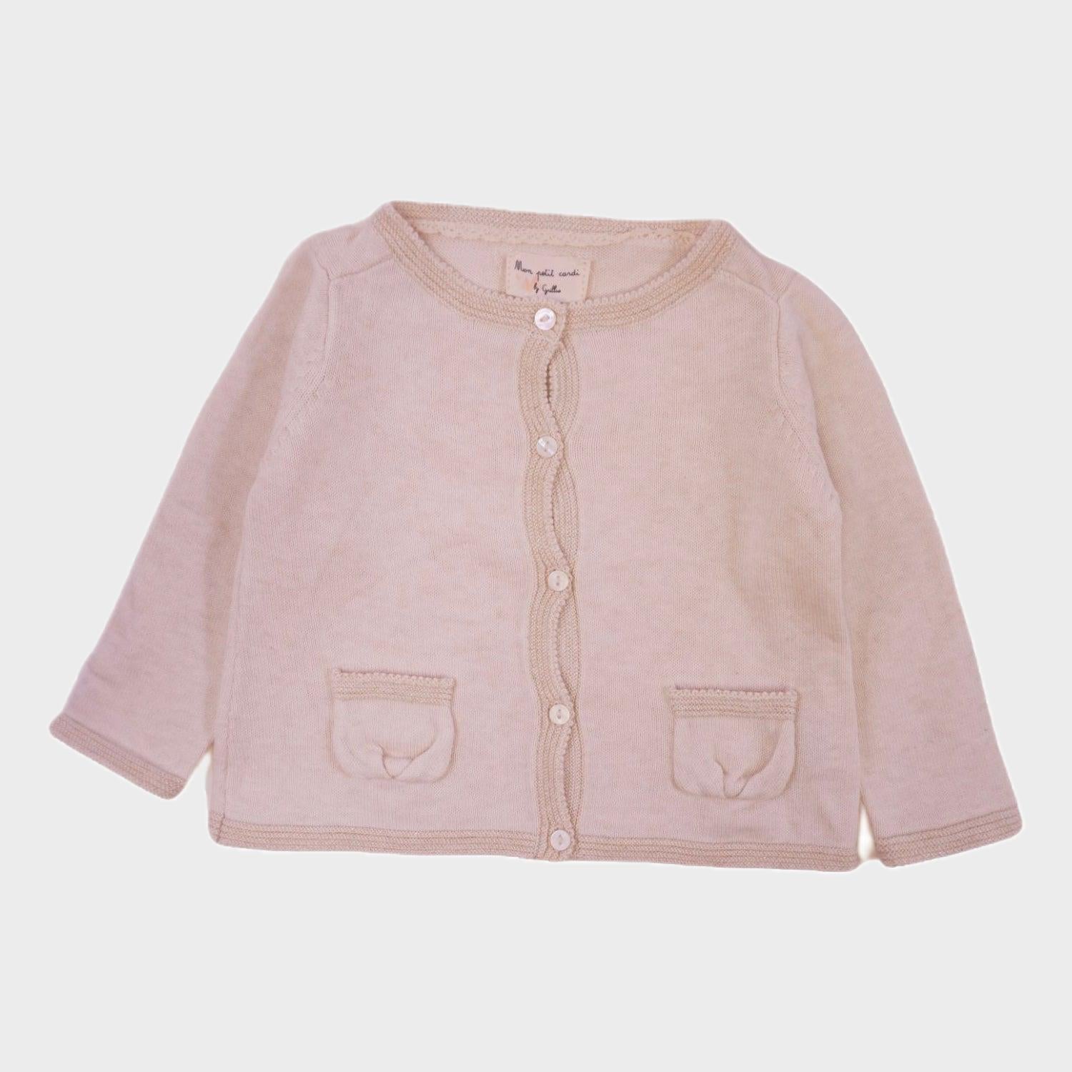 Gilet Beige - 6 mois