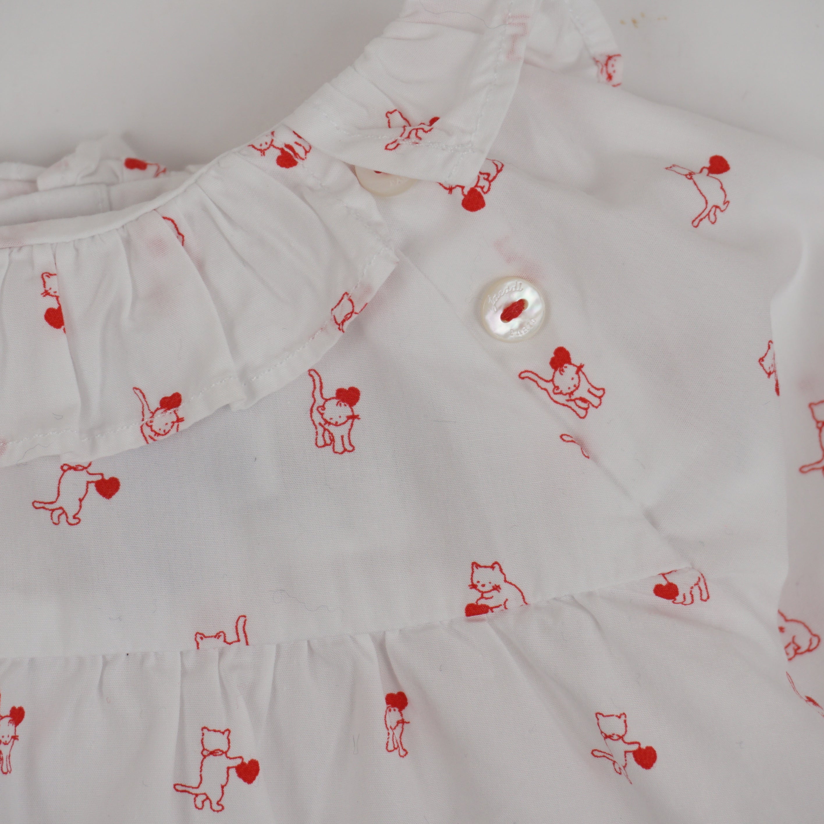 Blouse Blanc - 12 mois