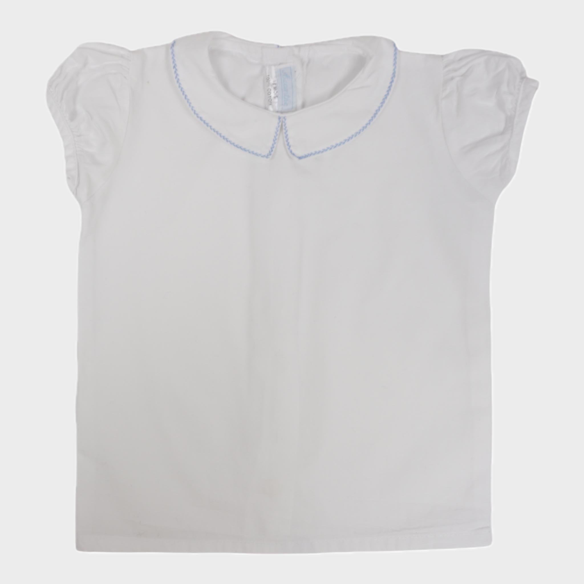 Blouse Blanc - 18 mois