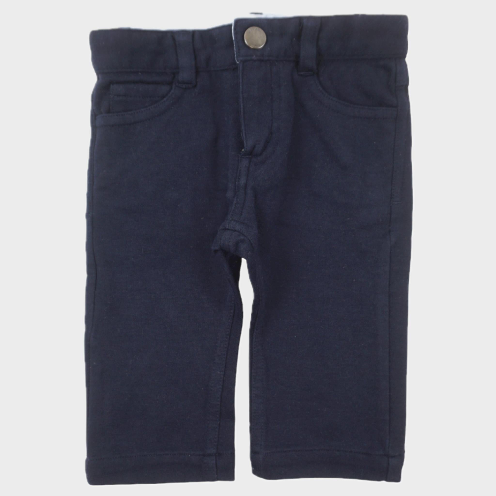 Pantalon Bleu - 6 mois