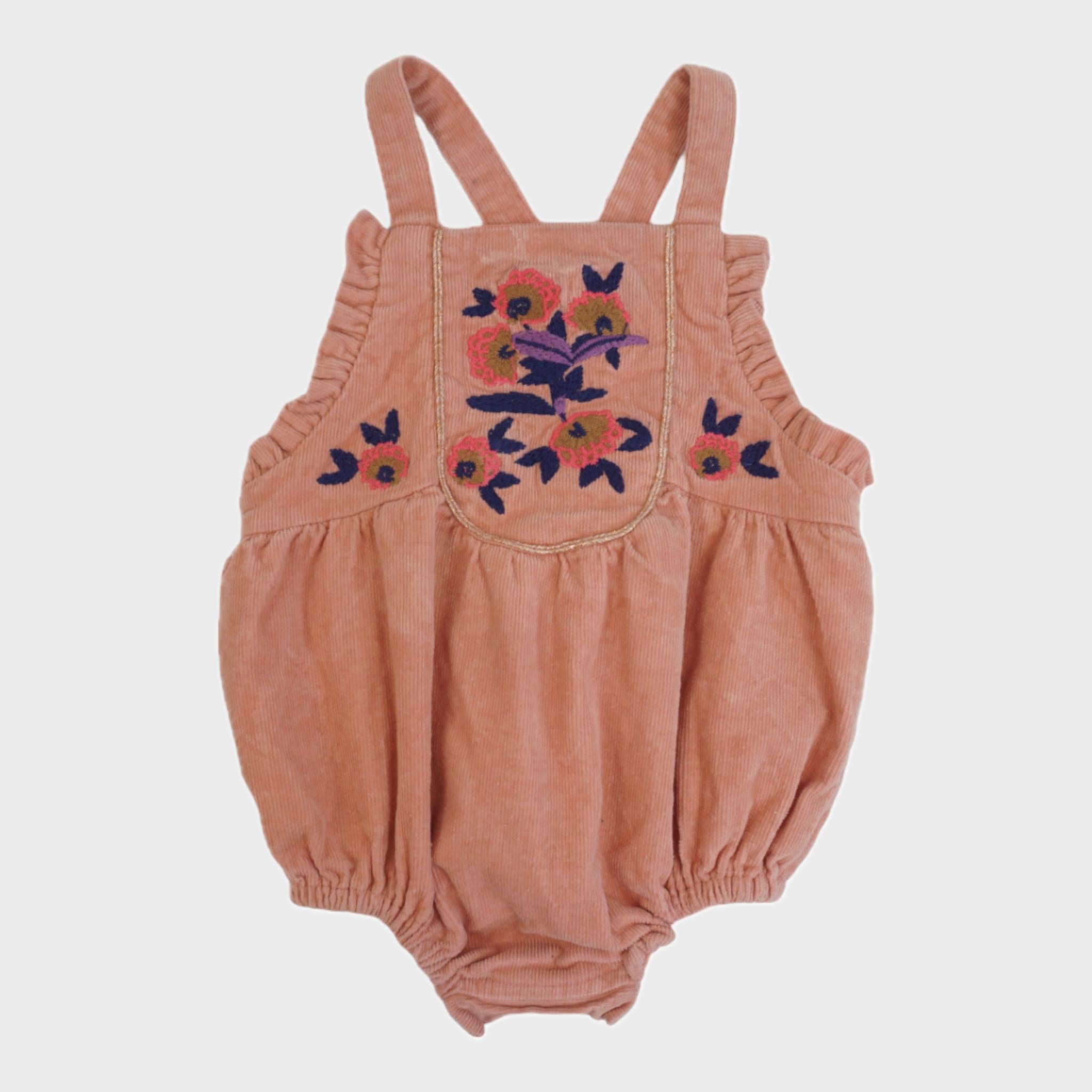 Barboteuse Rose - 12 mois