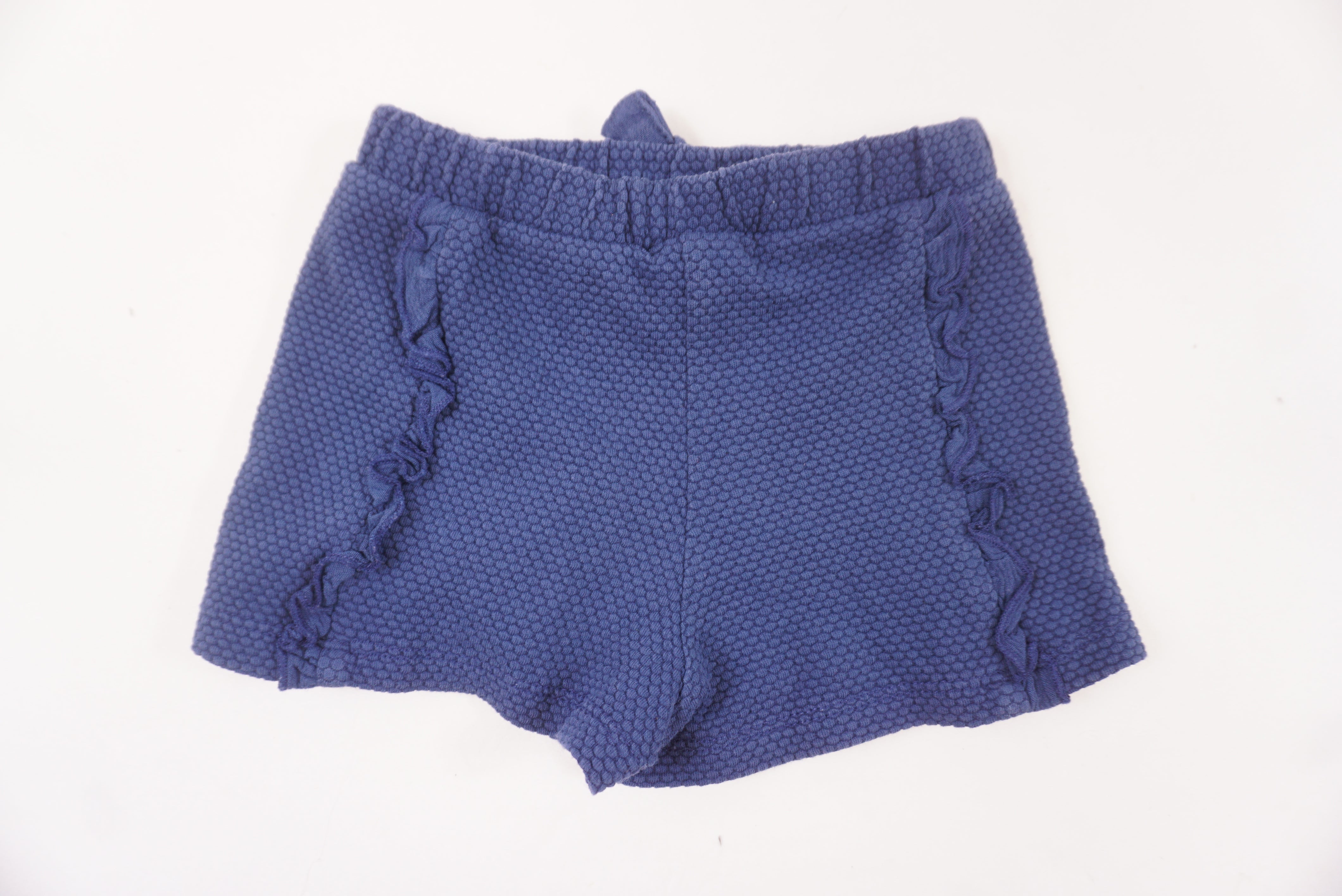 Short bleu - 6/9 mois