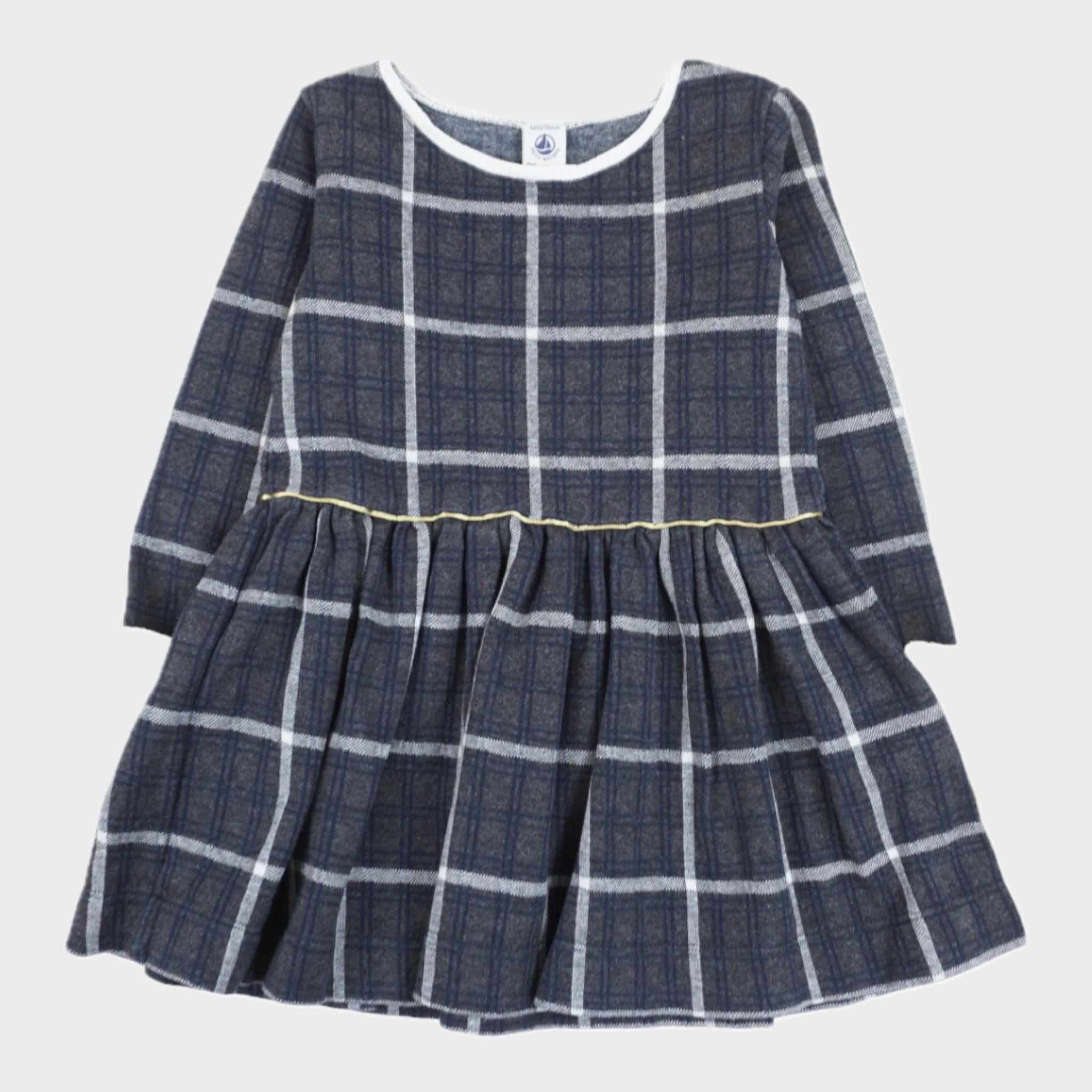 Robe Gris - 4 ans