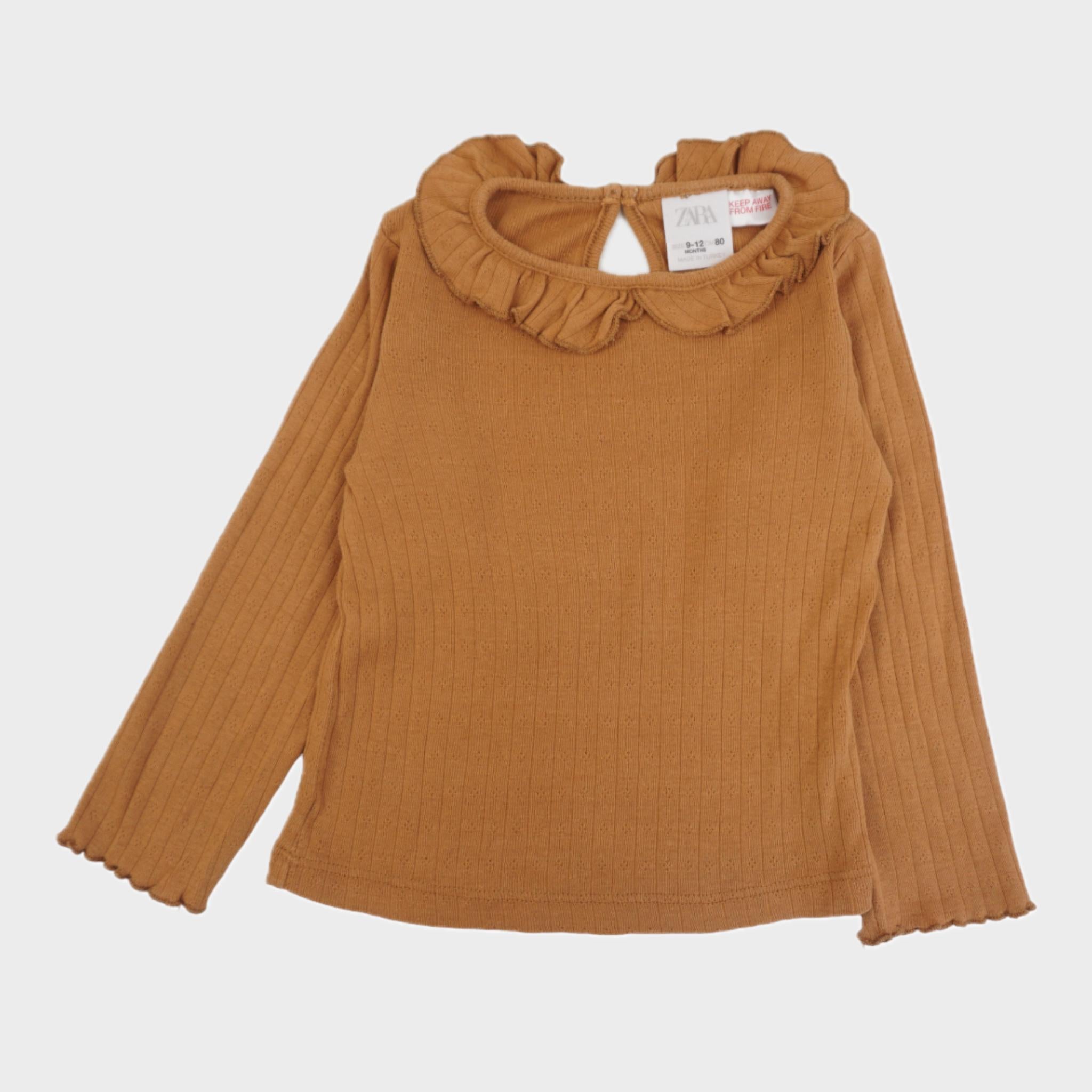 T-shirt Moutarde - 9/12 mois