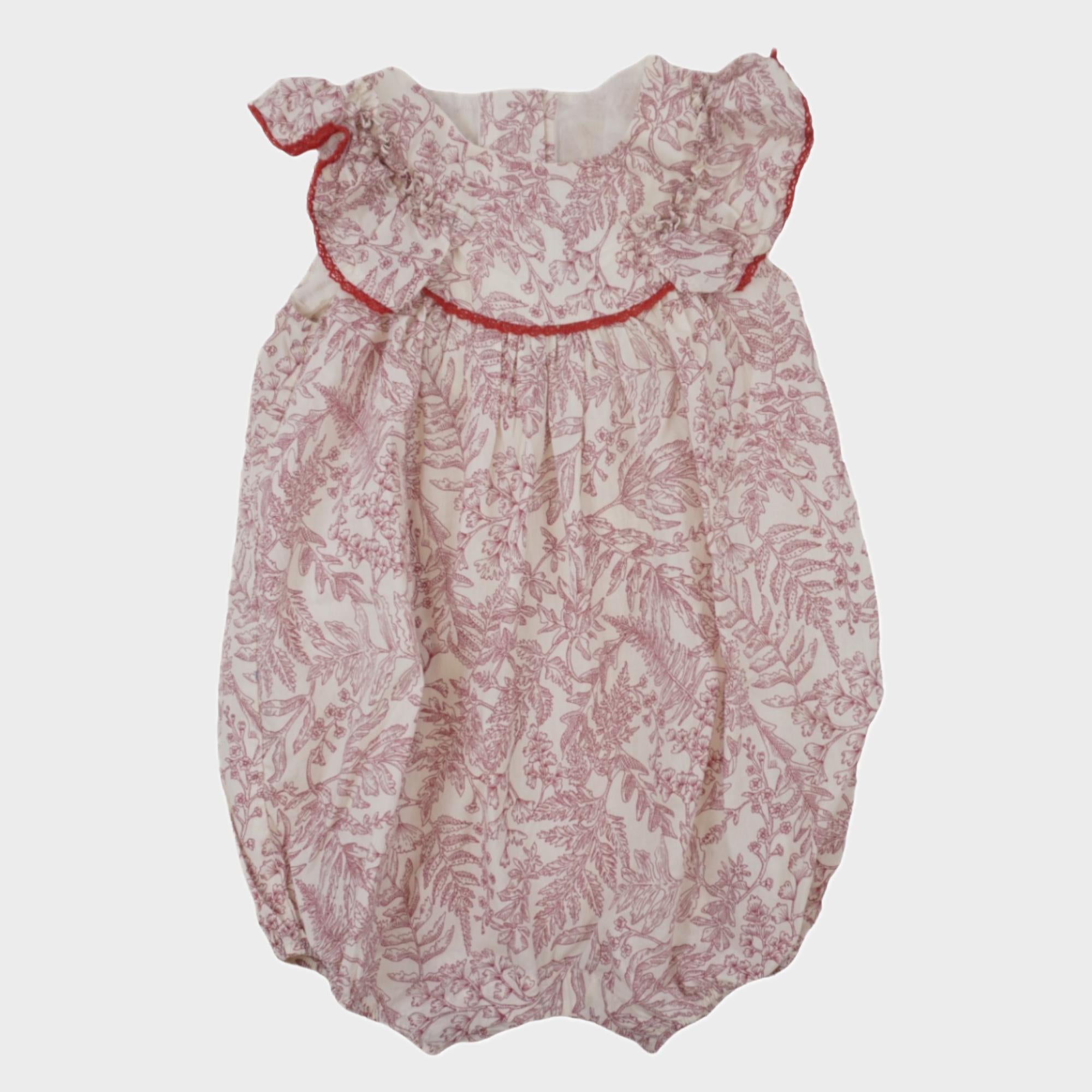 Barboteuse Rose - 6 mois