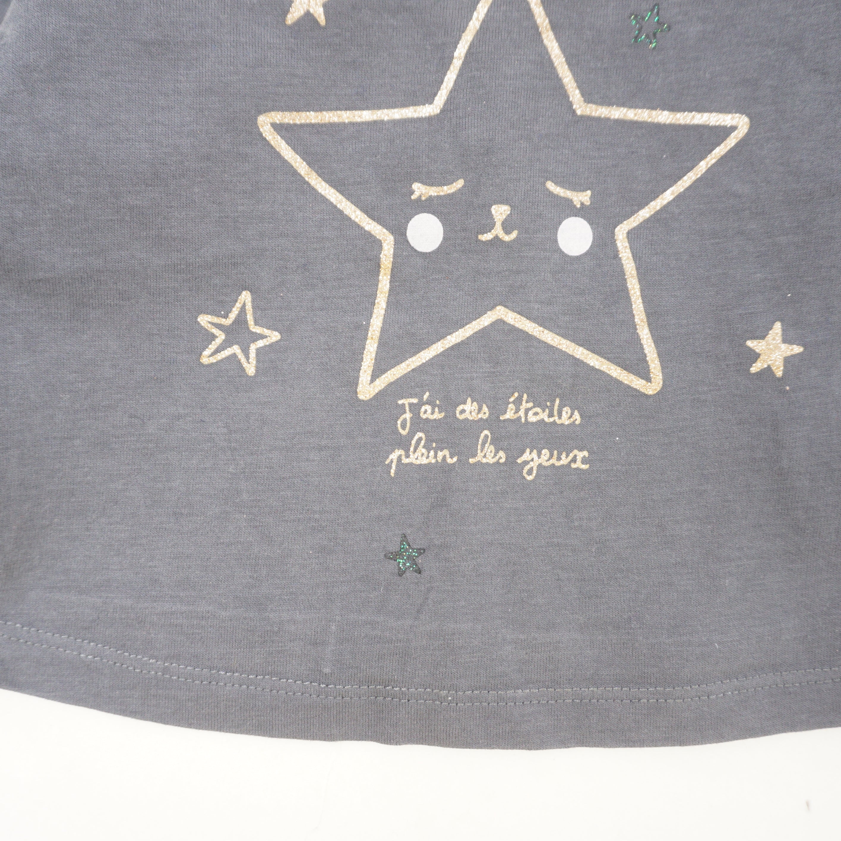 T-shirt Gris - 6 mois