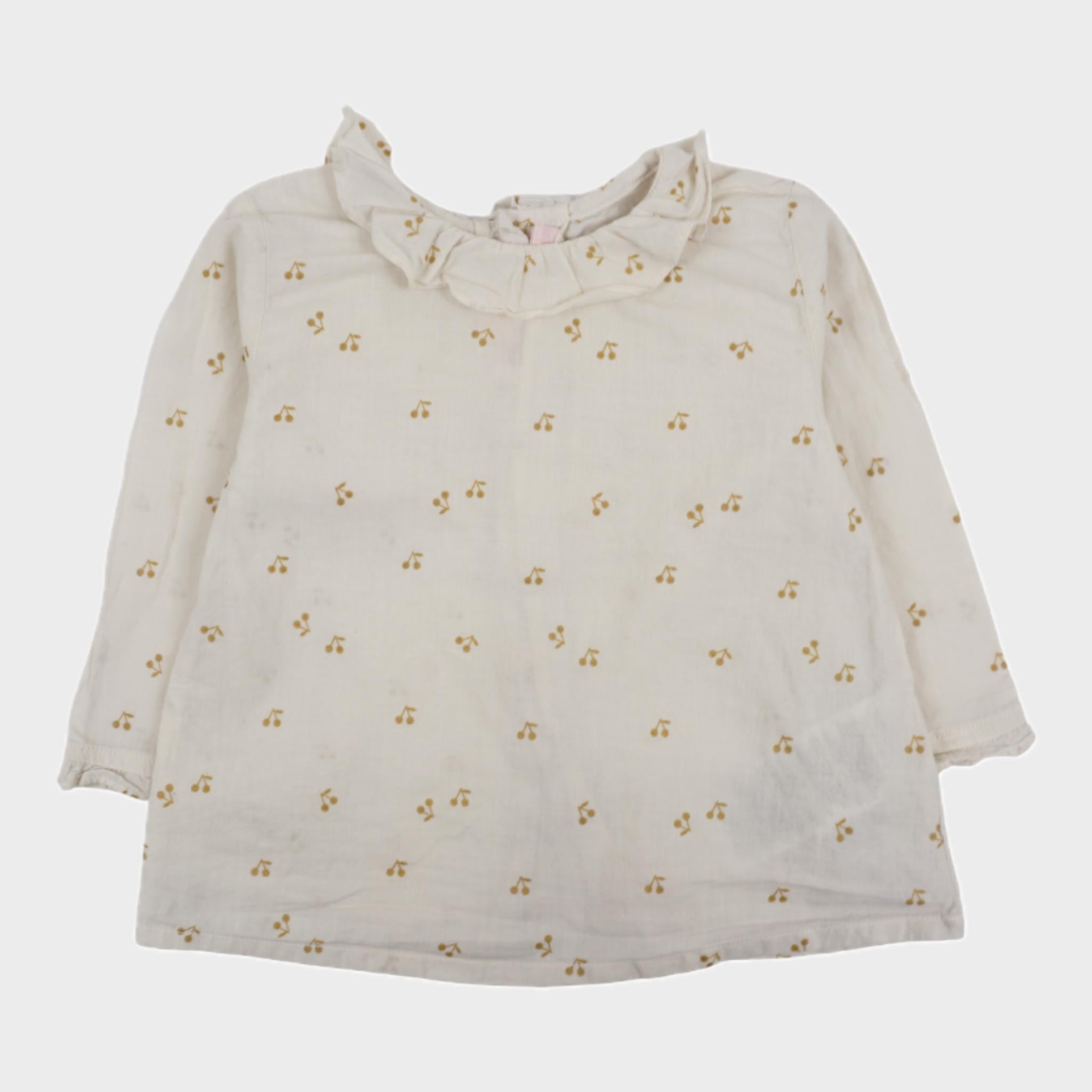 Blouse Beige - 6 mois