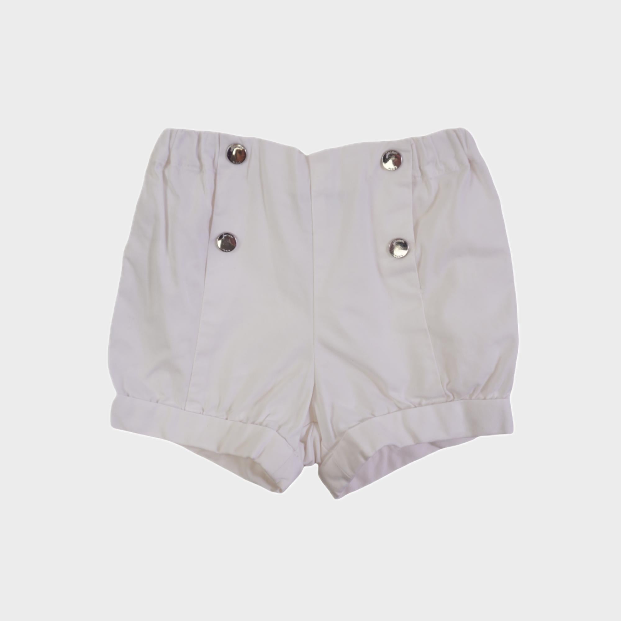 Short Blanc - 12 mois