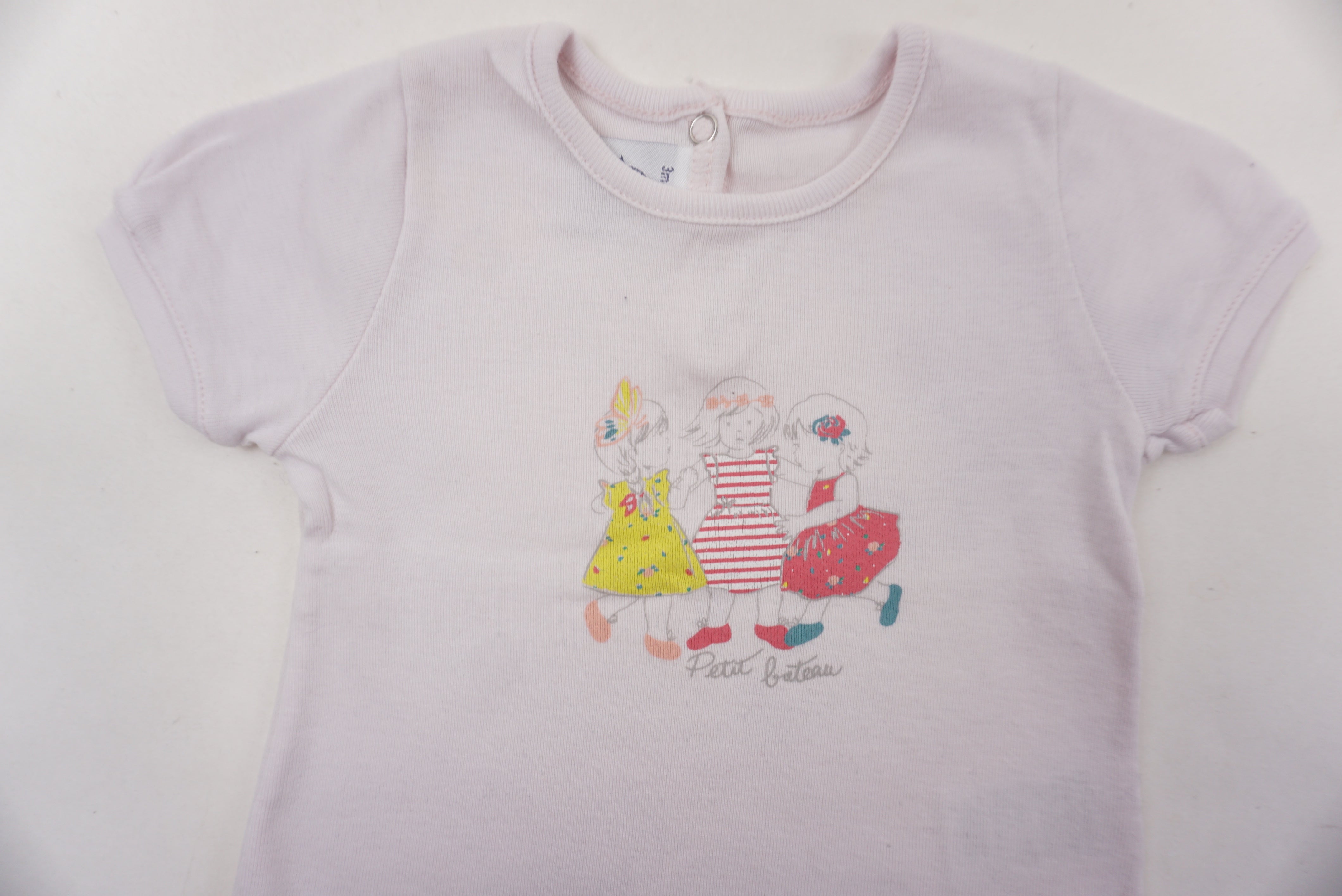 T-shirt Rose - 3 mois