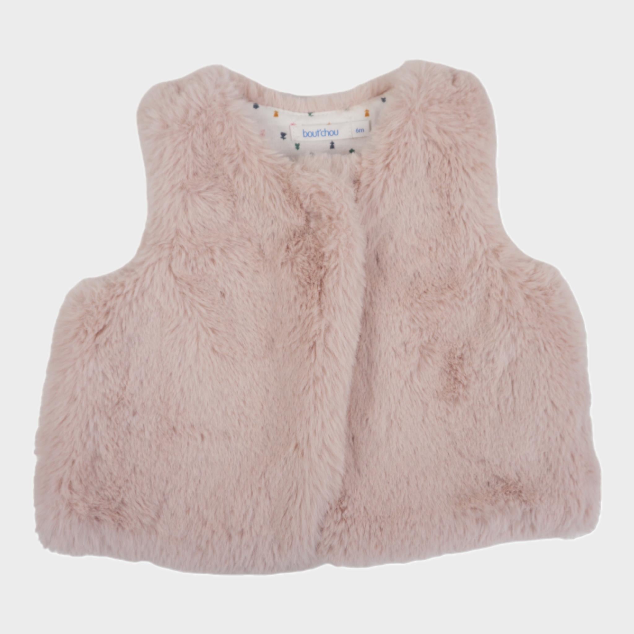 Gilet Rose - 6 mois