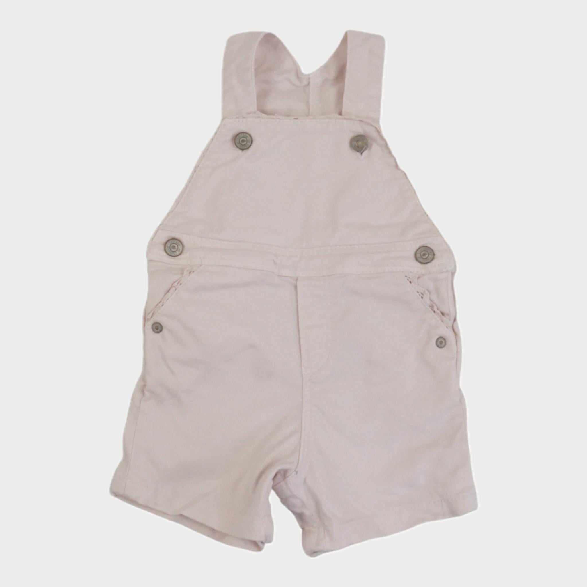 Salopette Rose - 6 mois