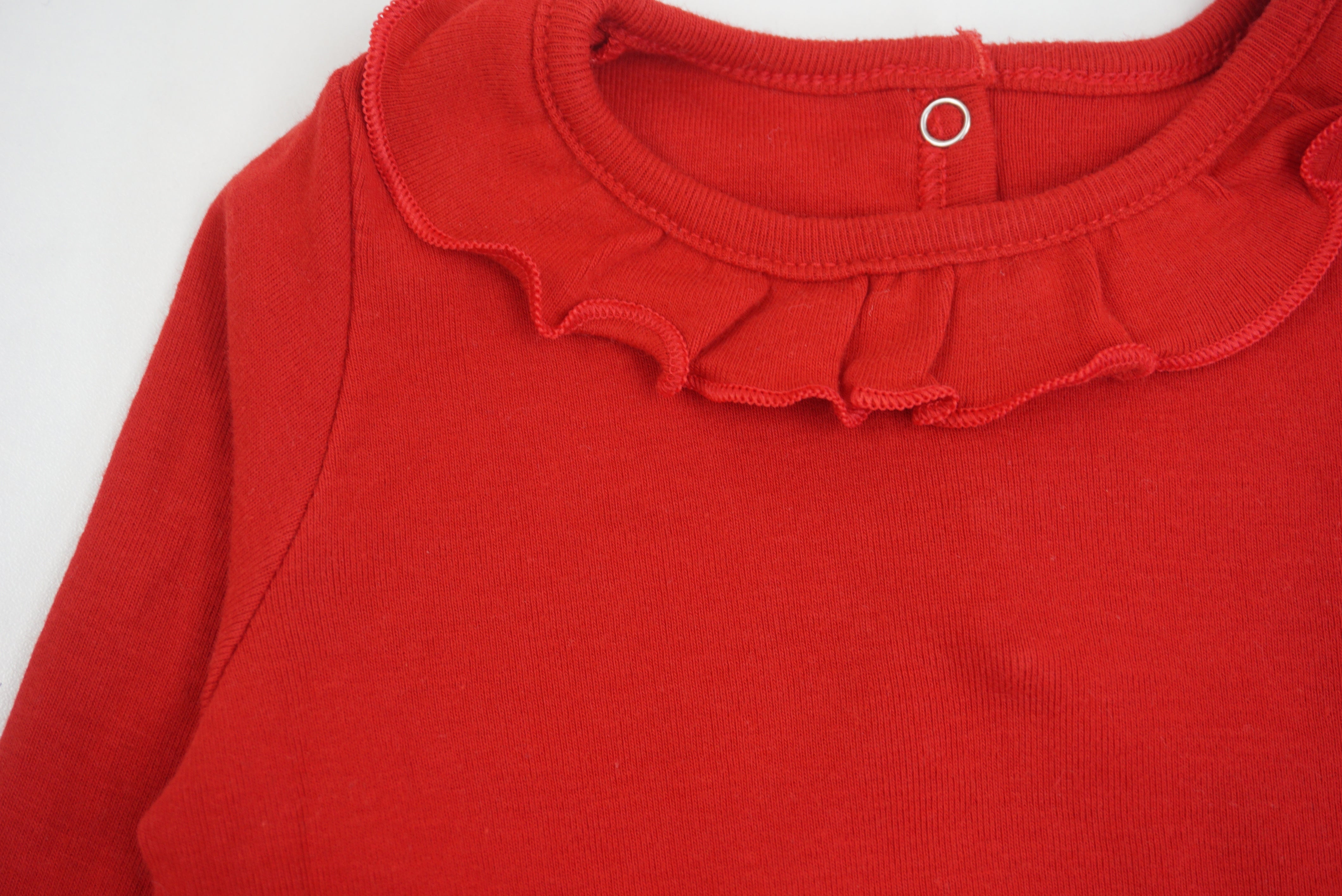 T-shirt Rouge - 12 mois