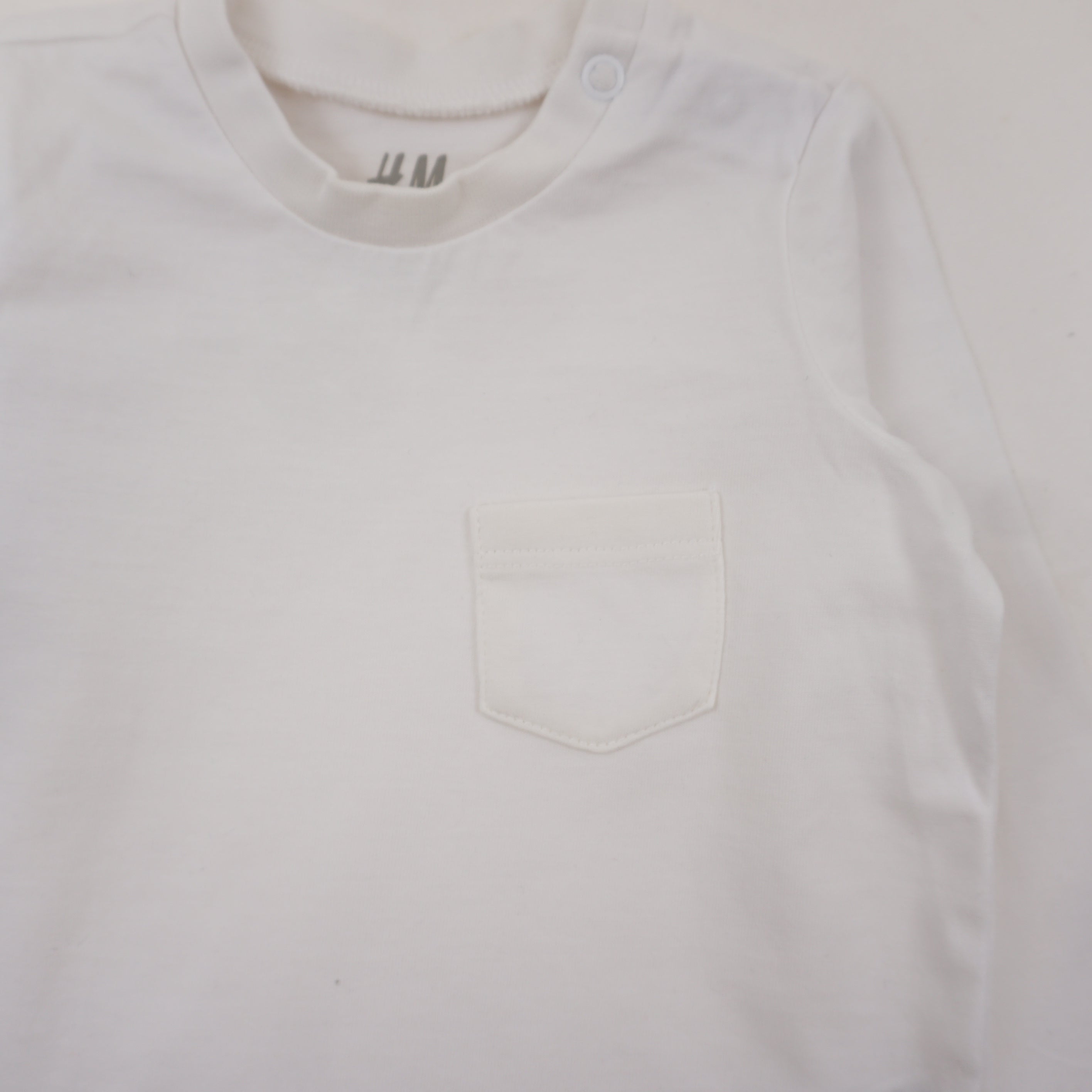 T-shirt Blanc - 3/6 mois