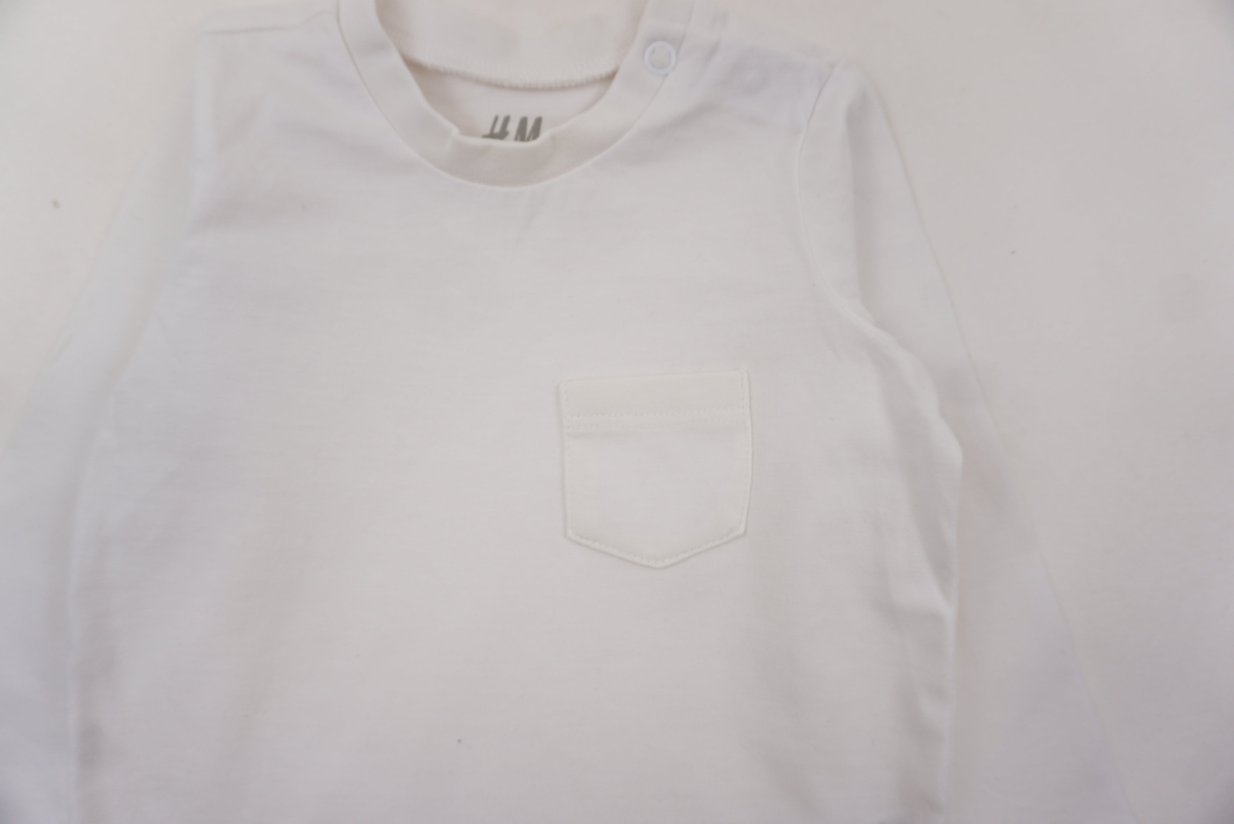 T-shirt Blanc - 3/6 mois