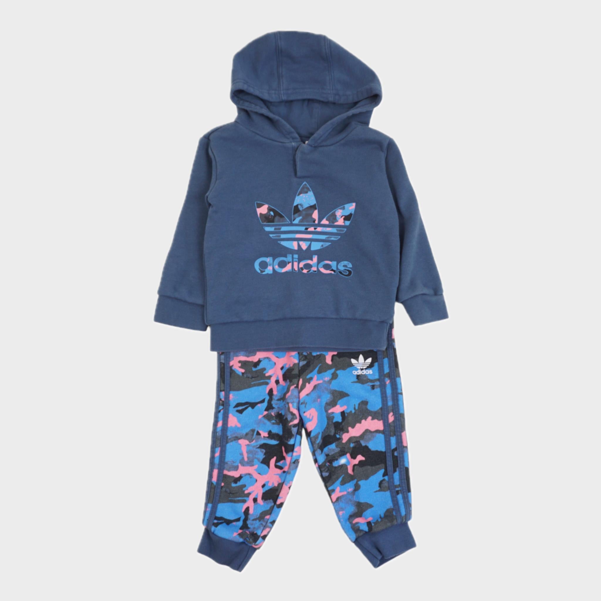 Ensemble Bleu - 9/12 mois