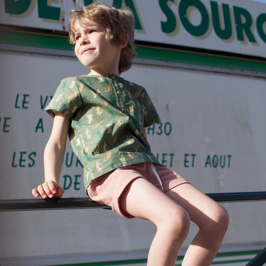 Blouse Vert - 10 ans (neuf)