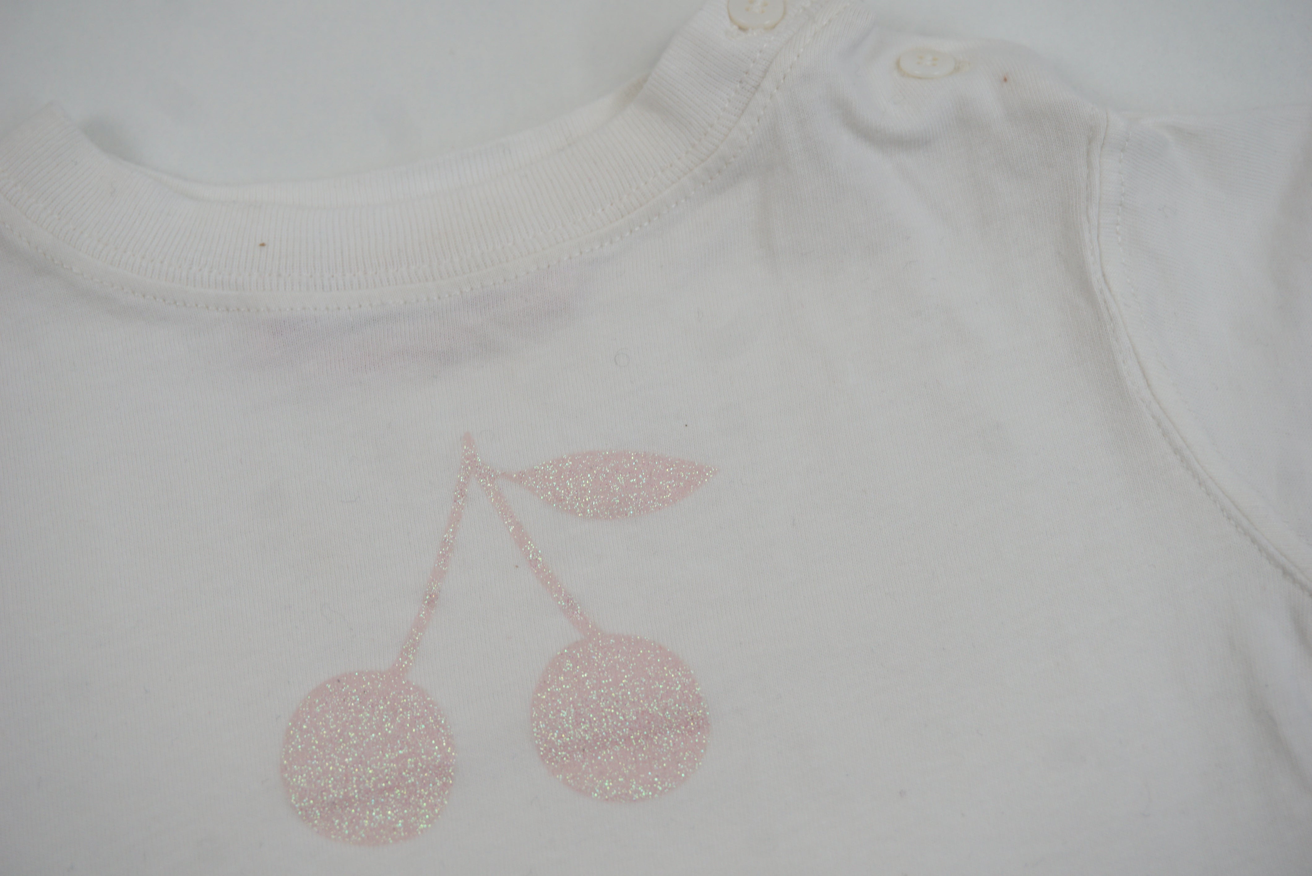 T-shirt Blanc - 6 mois