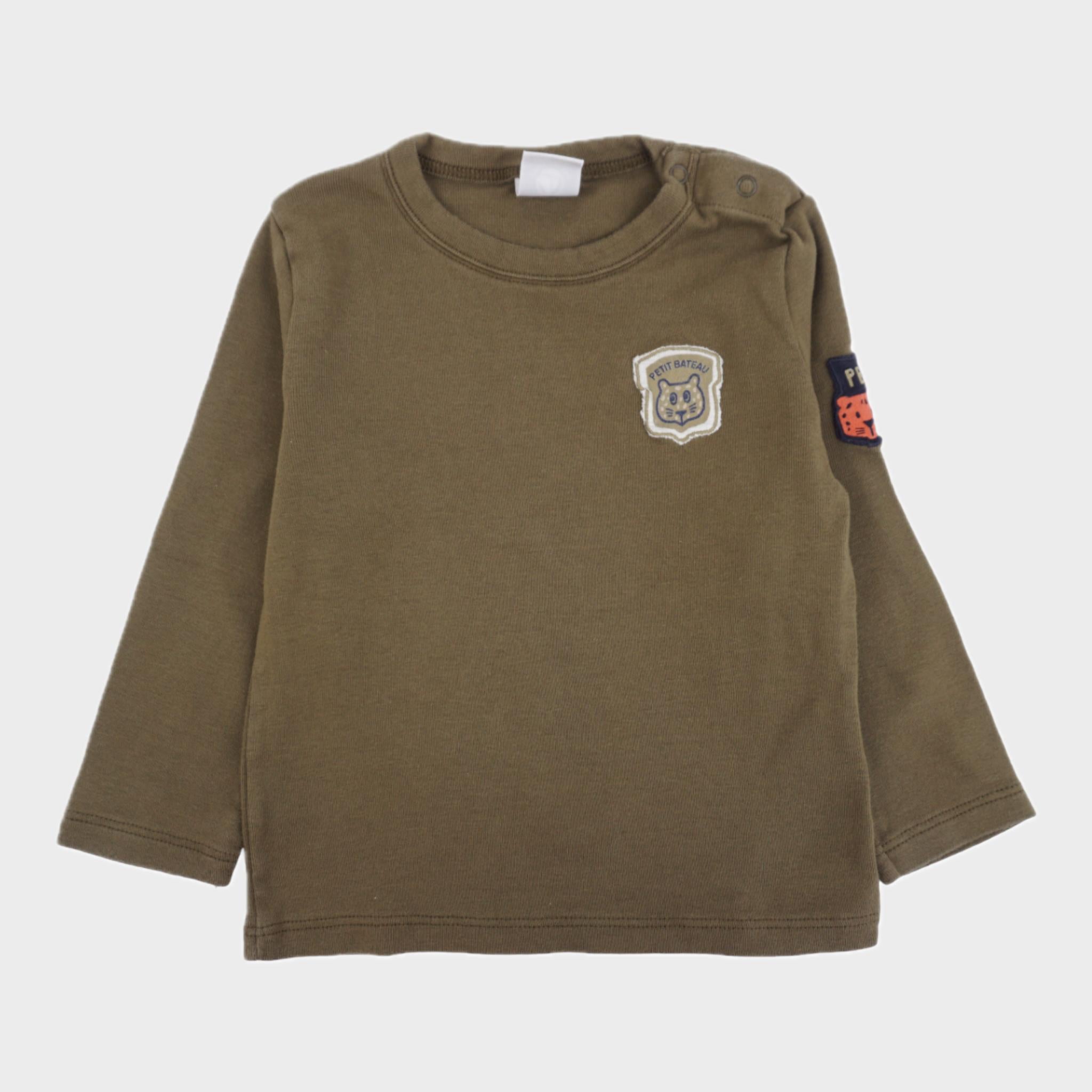 T-shirt Kaki - 18 mois