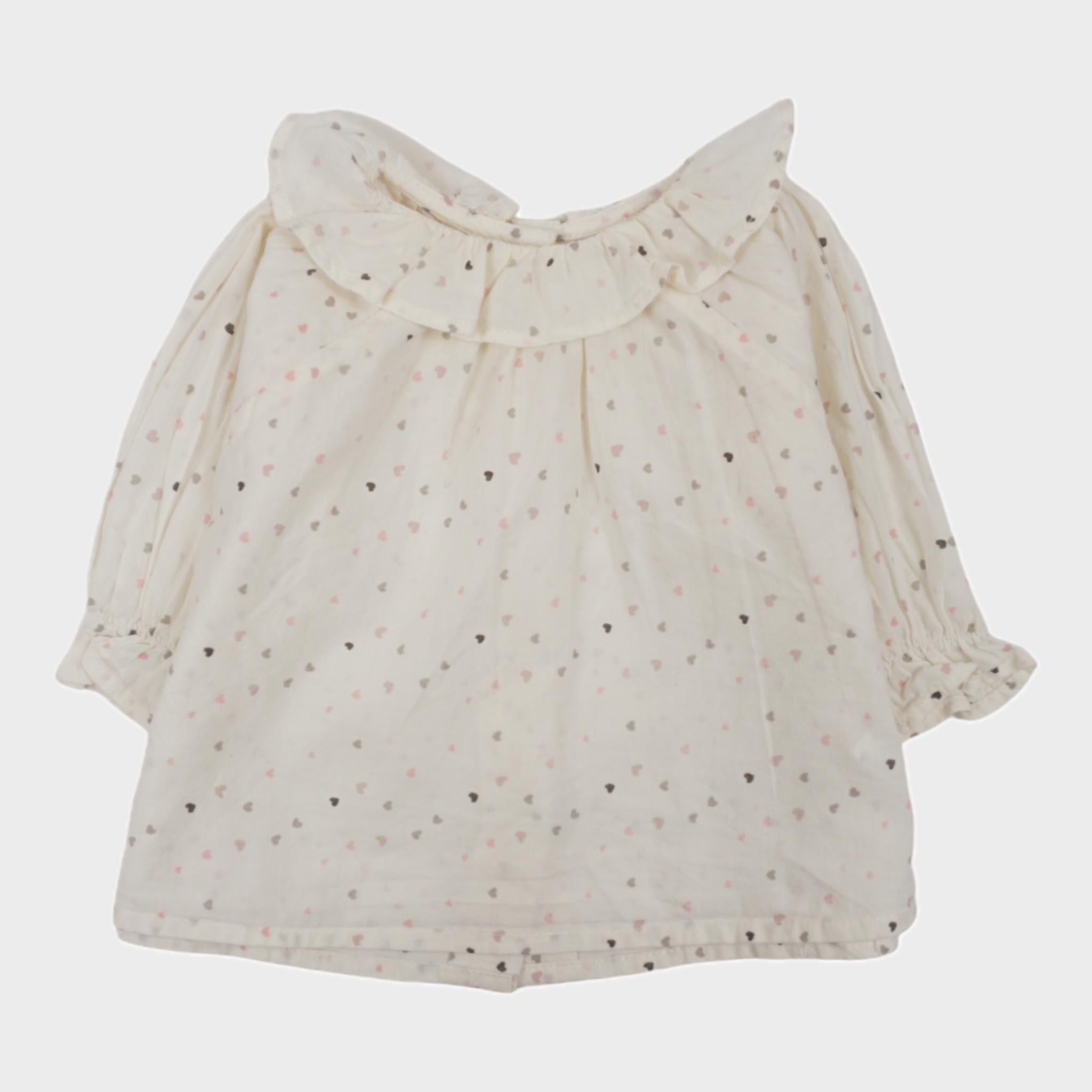 Blouse Ecru - 3 mois