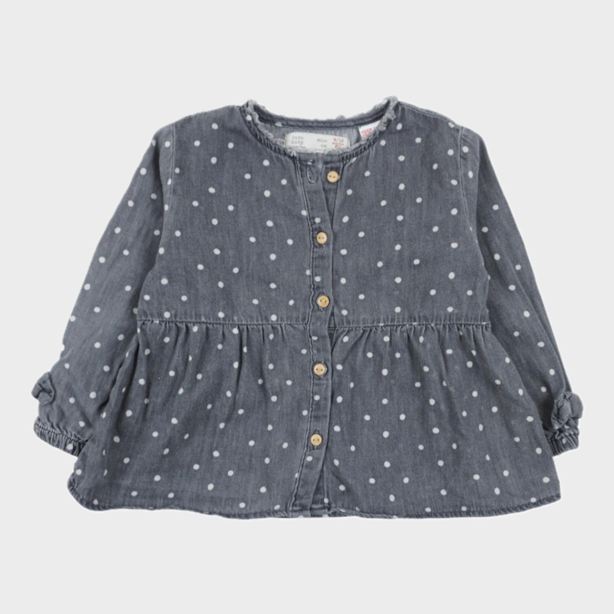 Chemise Gris - 9/12 mois