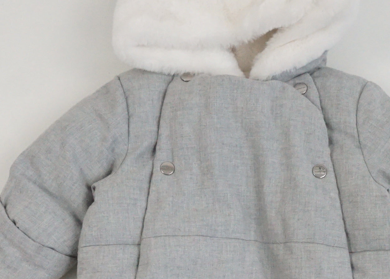 Combi pilote Gris - 12 mois