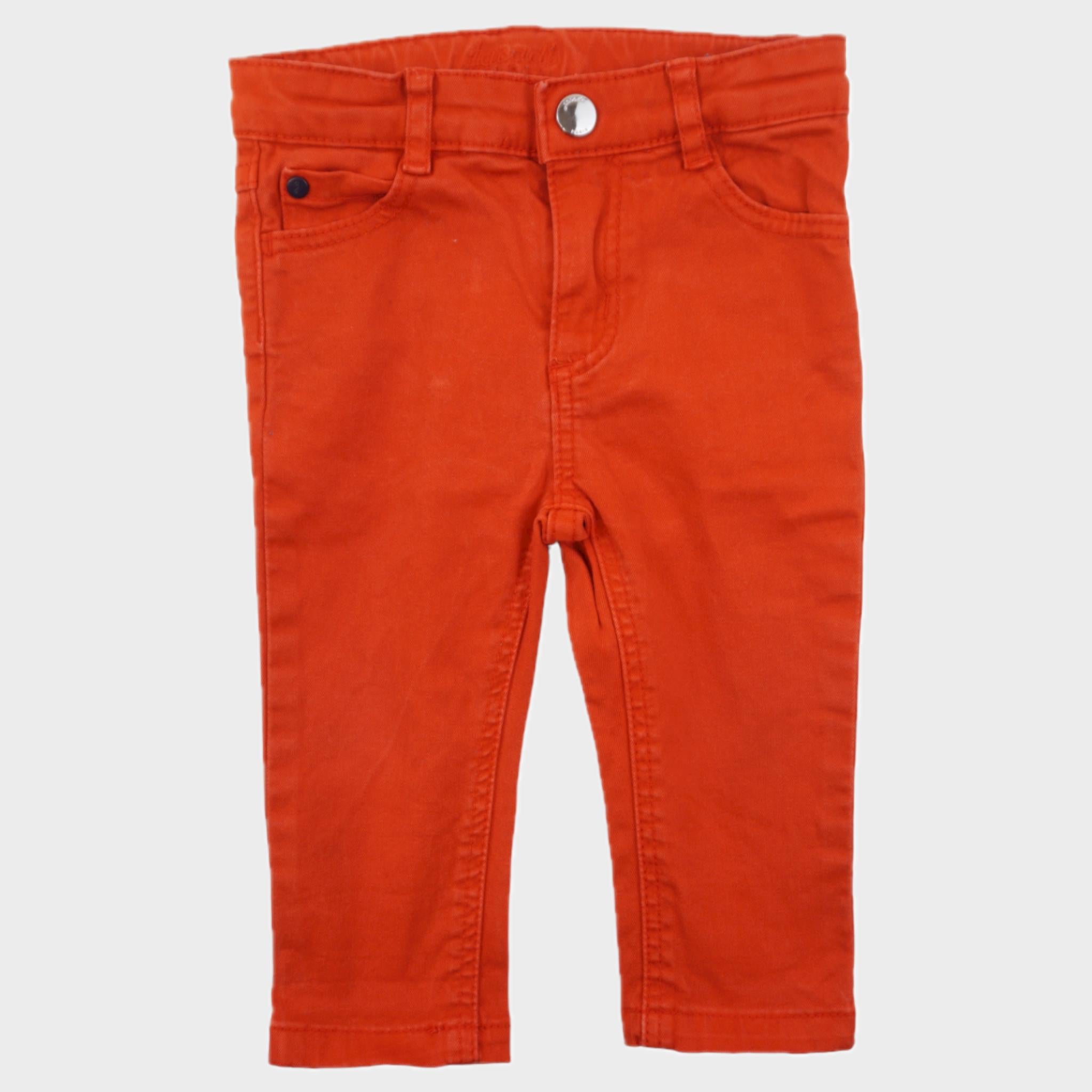 Jean Orange - 12 mois