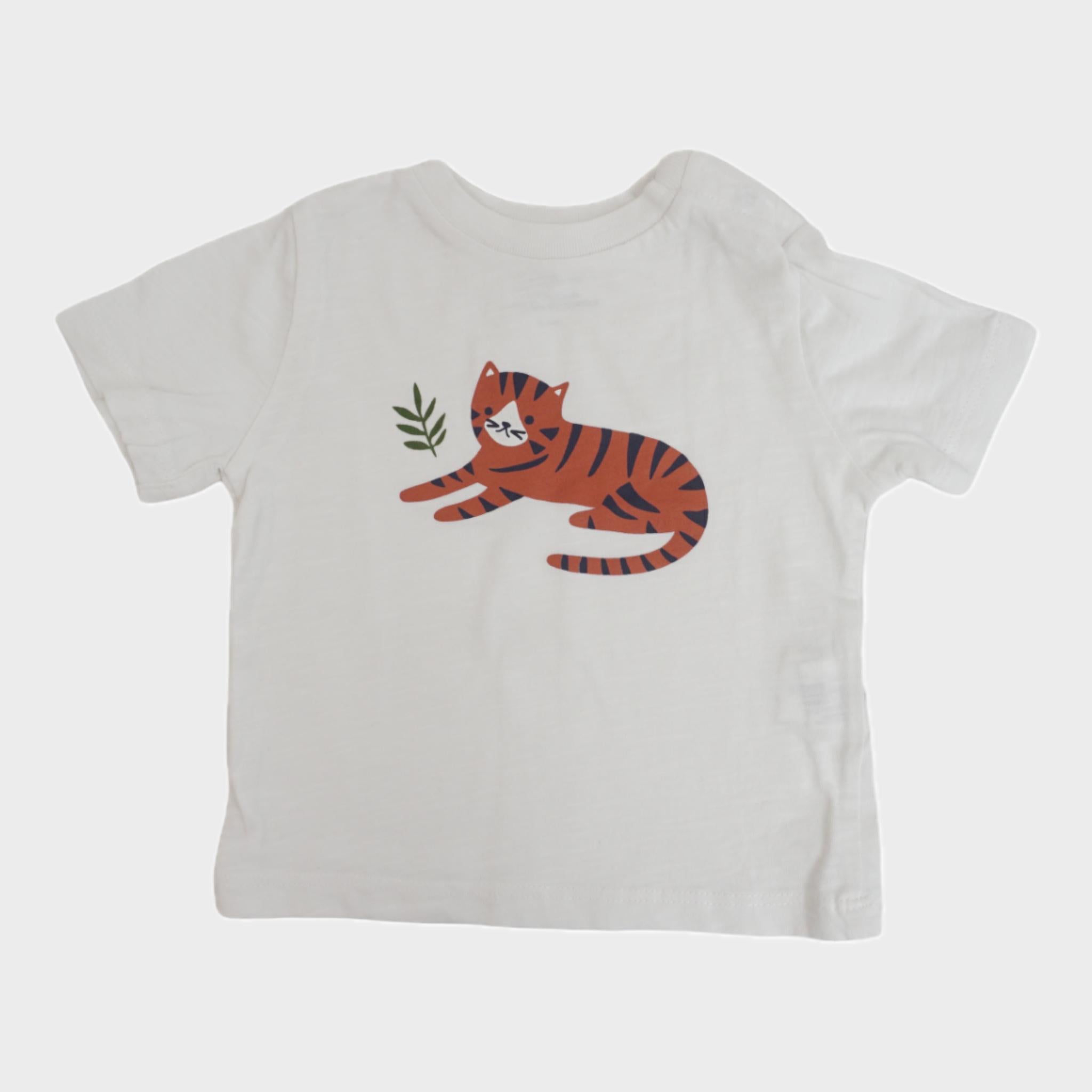 T-shirt Blanc - 6 mois