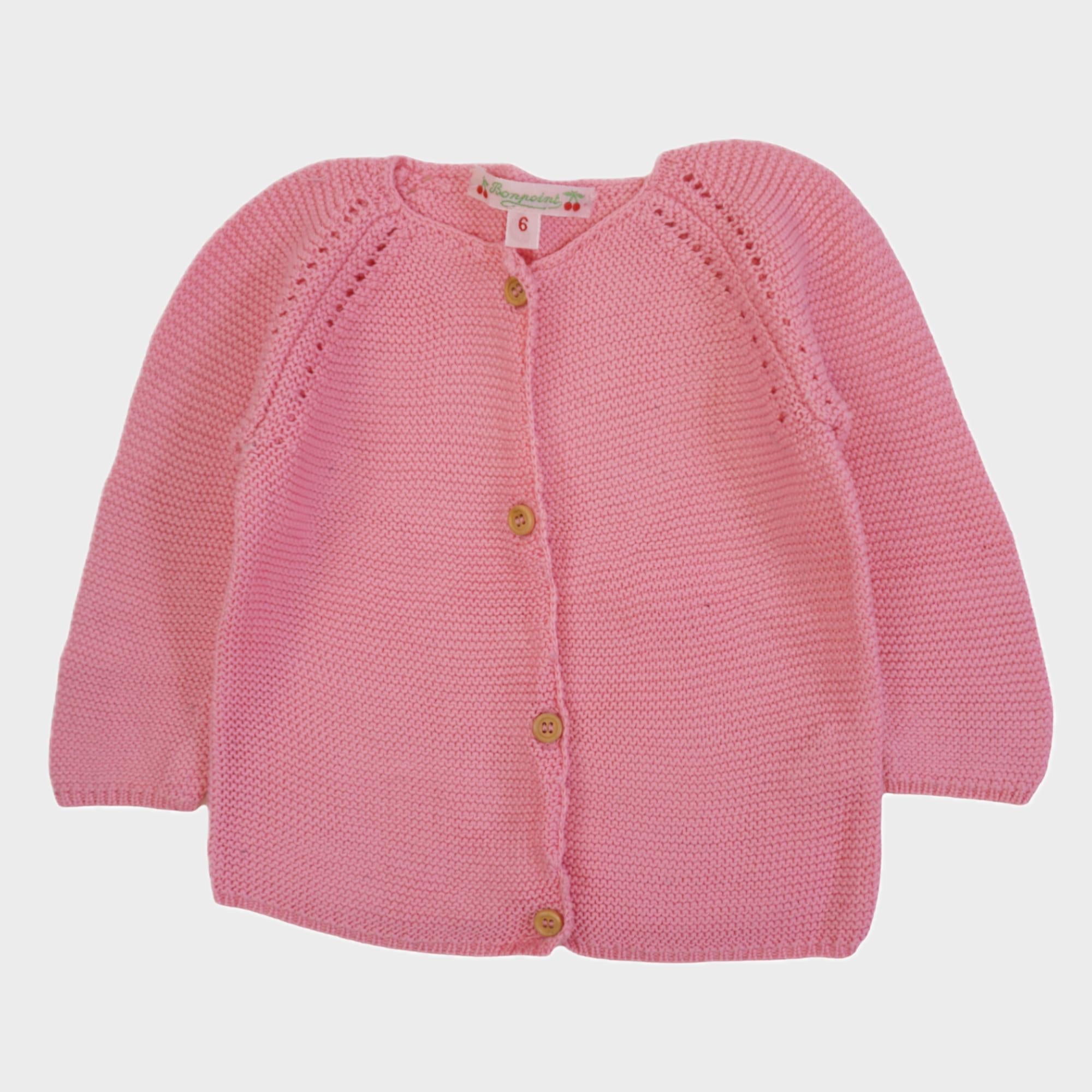 Gilet Rose - 6 mois