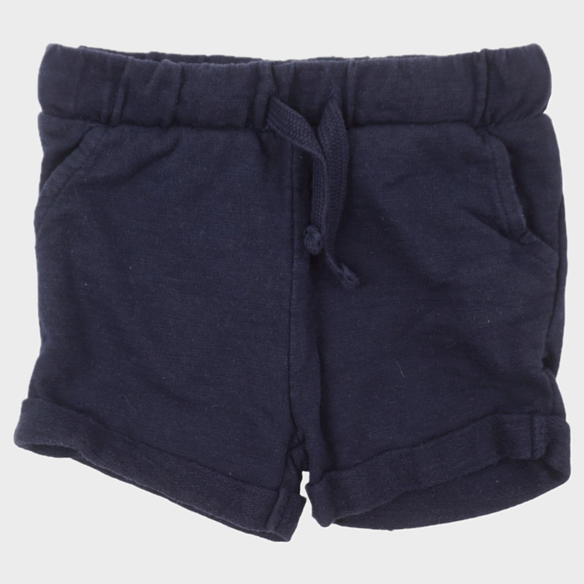 Short Bleu - 9 mois