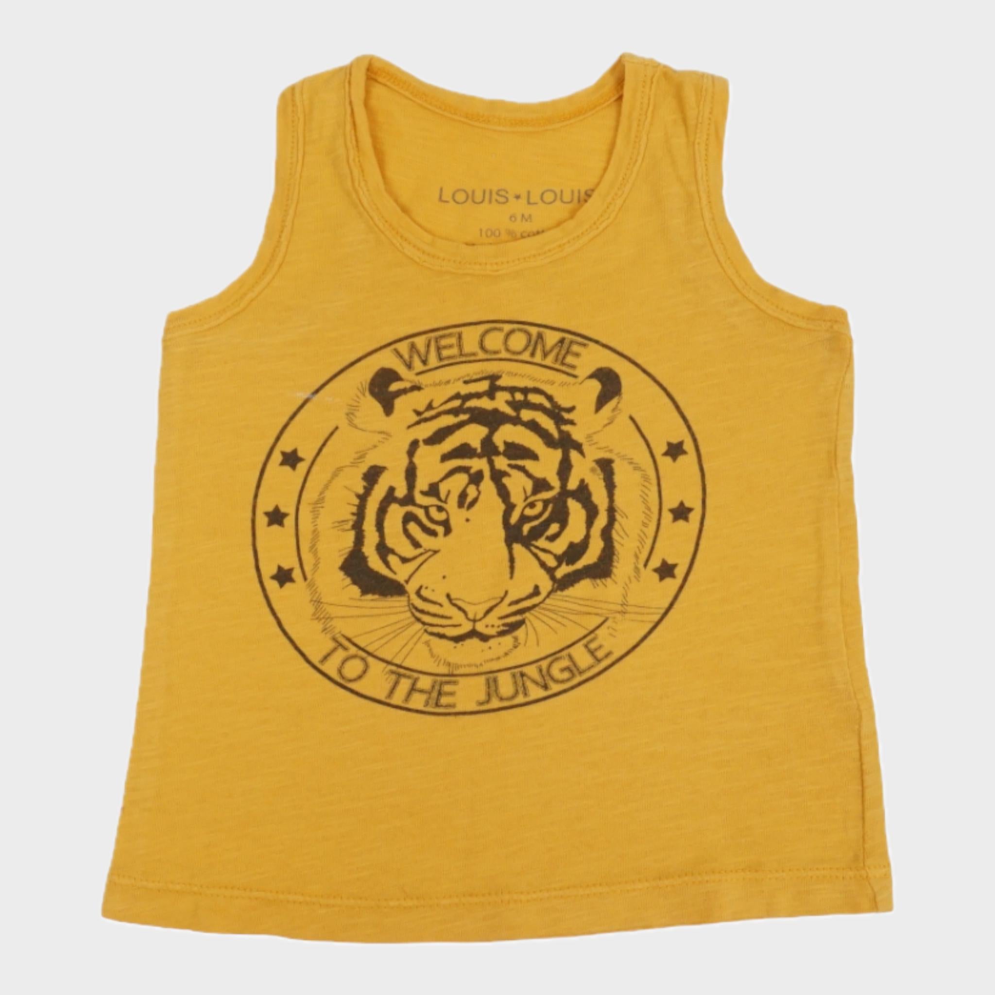 Débardeur Jaune - 6 mois