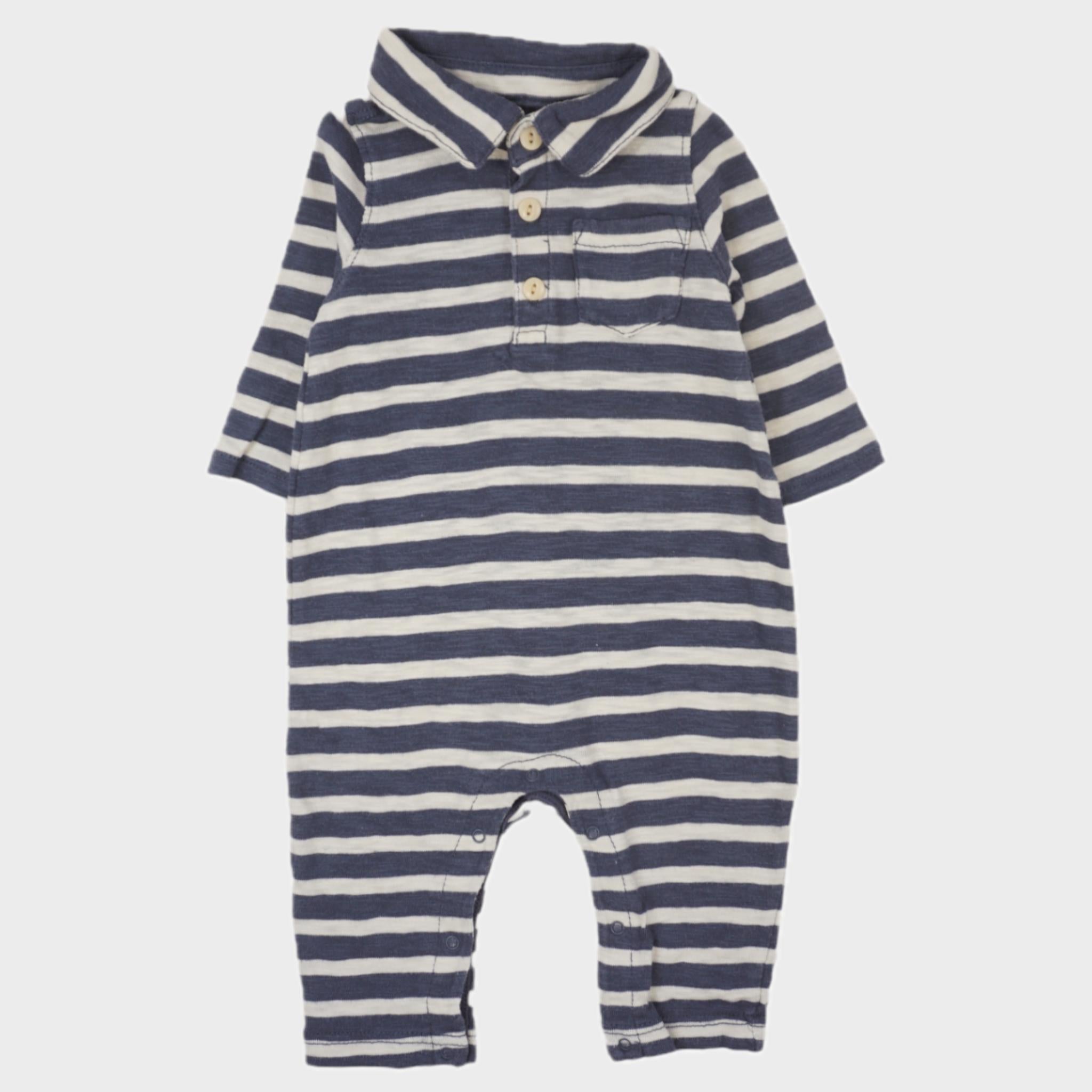 Combinaison Bleu - 3/6 mois